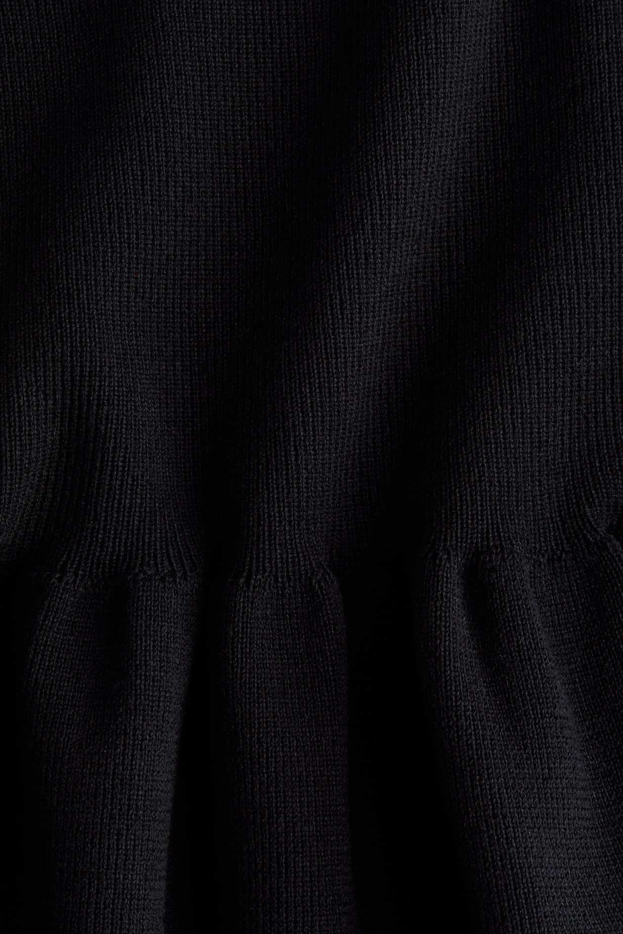 Knit Peplum Top - image 2