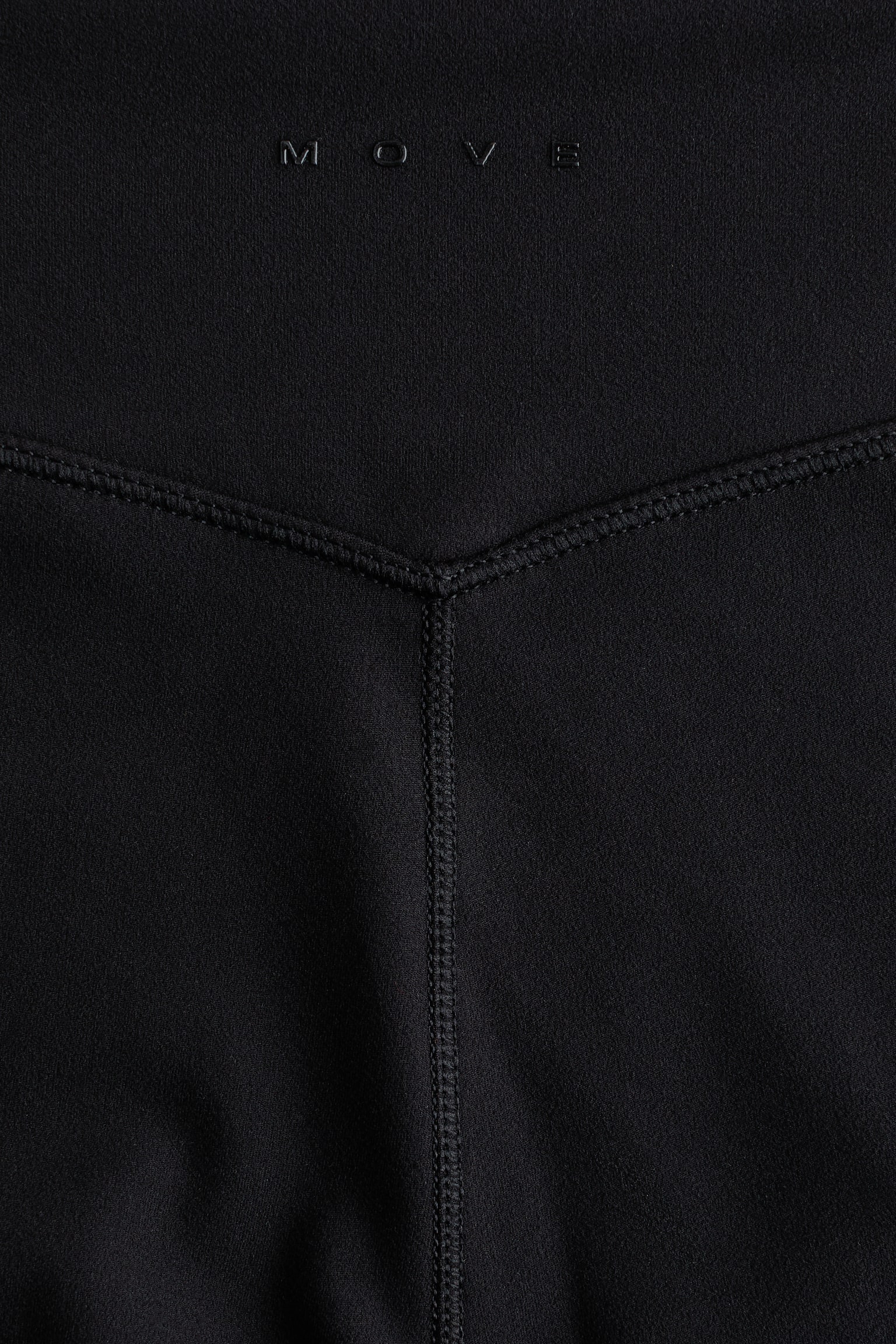 Женские брюки H&M Wide-Leg Sports Pants with SoftMove™, цвет: Чёрный — фото 7