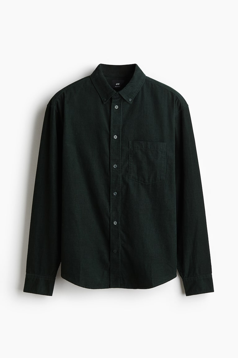 mens dark green dress shirt Long Sleeve Men Button Up Shirt, Forest Fern Leaf Nature Ou business attire Dark Olive Green Dress Shirt