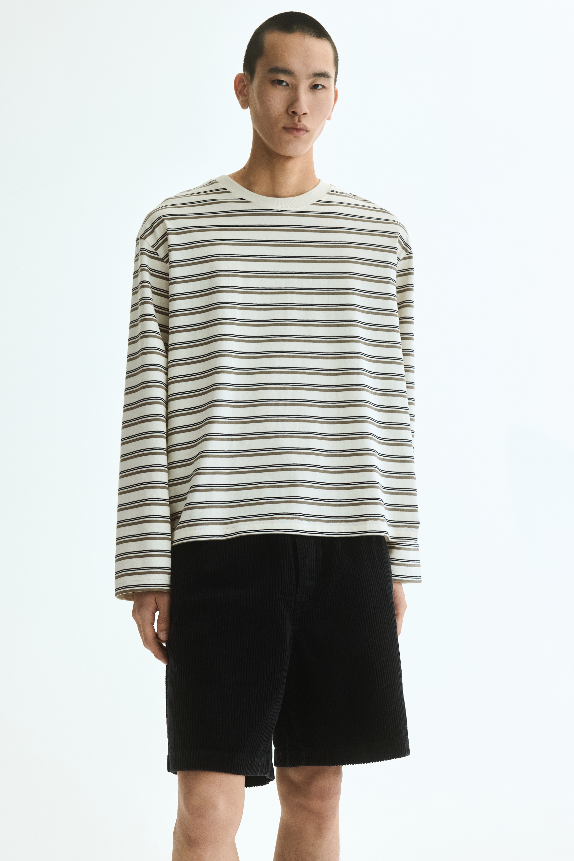 Camiseta boxy de algodón Relaxed FitAuxiliar