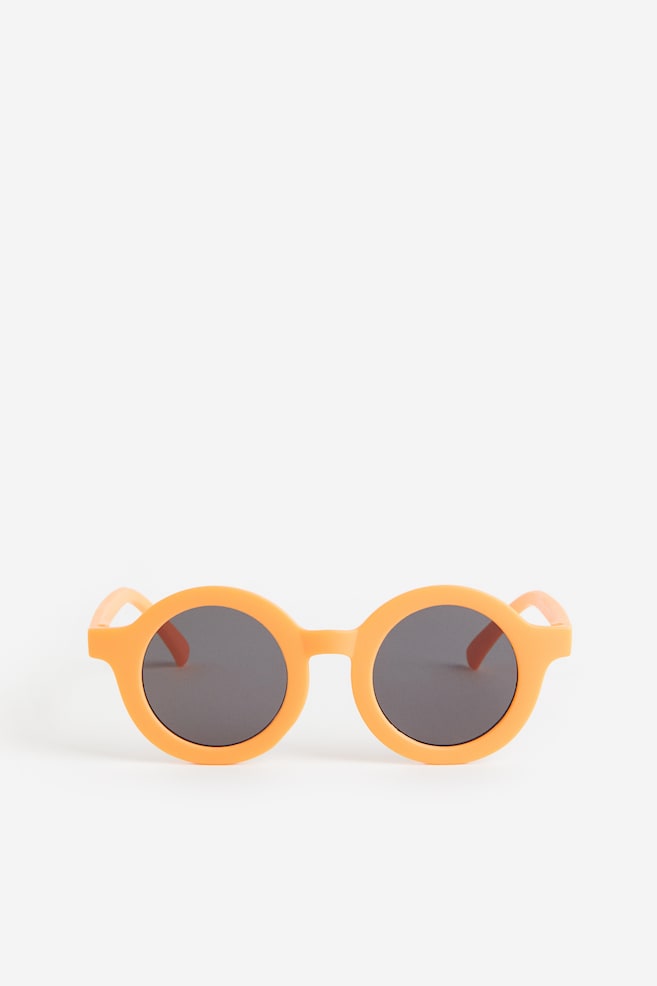 Runde Sonnenbrille - Orange - 1