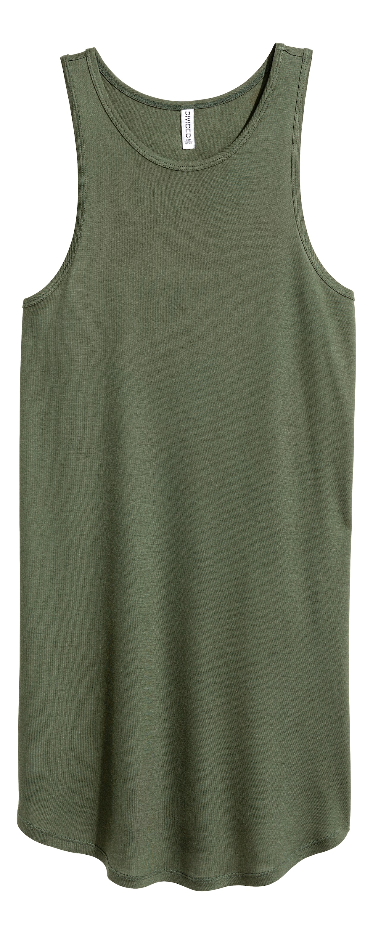 Vest dress - Khaki green - Ladies | H&M GB