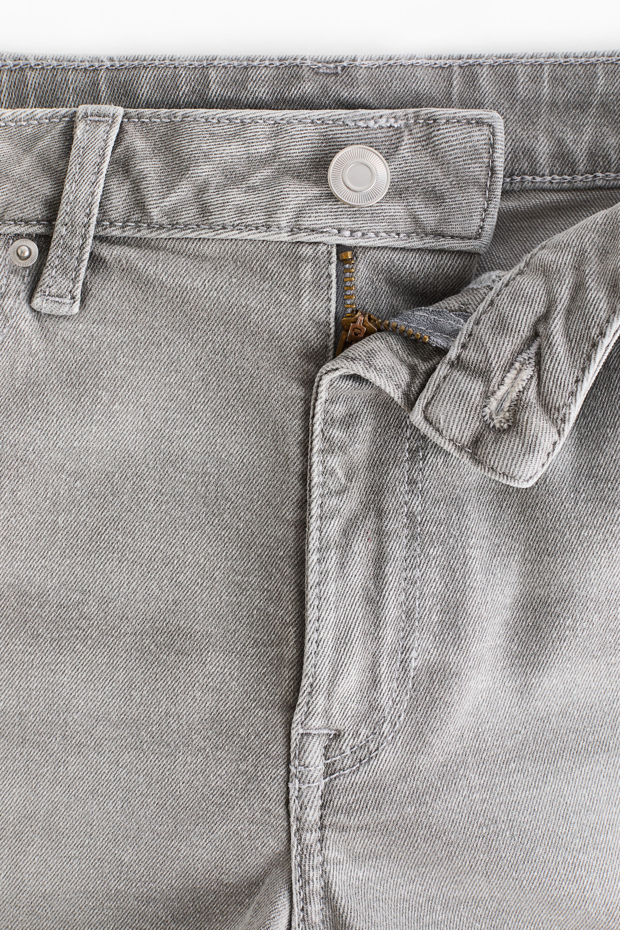Frayed Denim Shorts