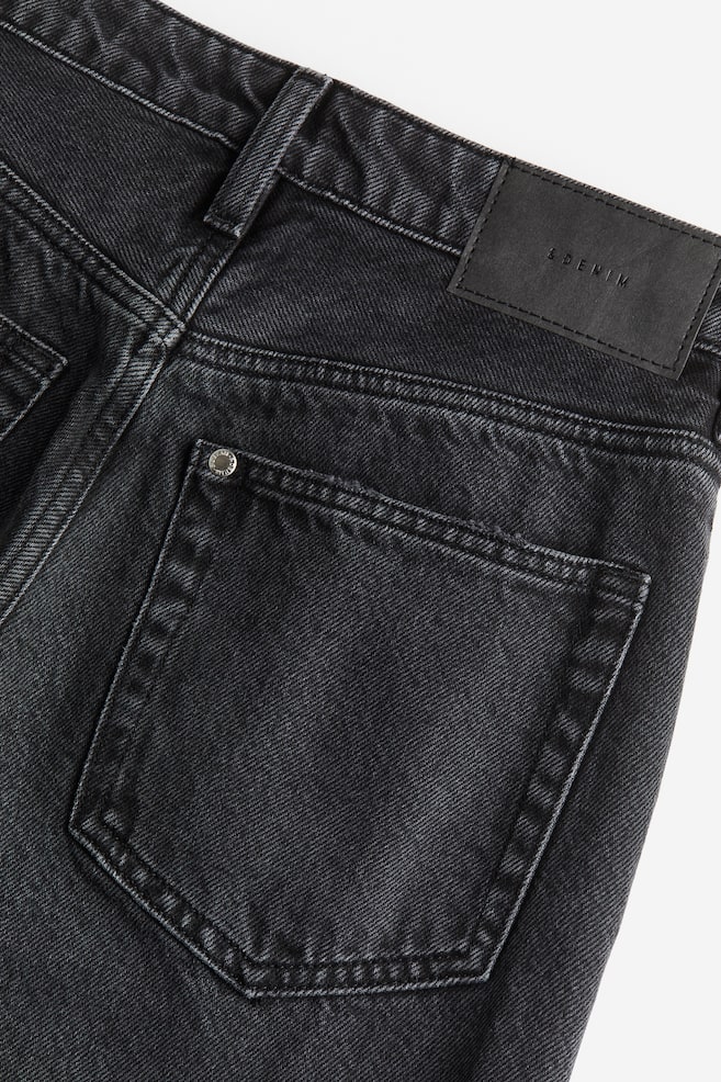 Straight High Jeans - Sort/Mørk grå/Denimblå/Lys denimblå - 5
