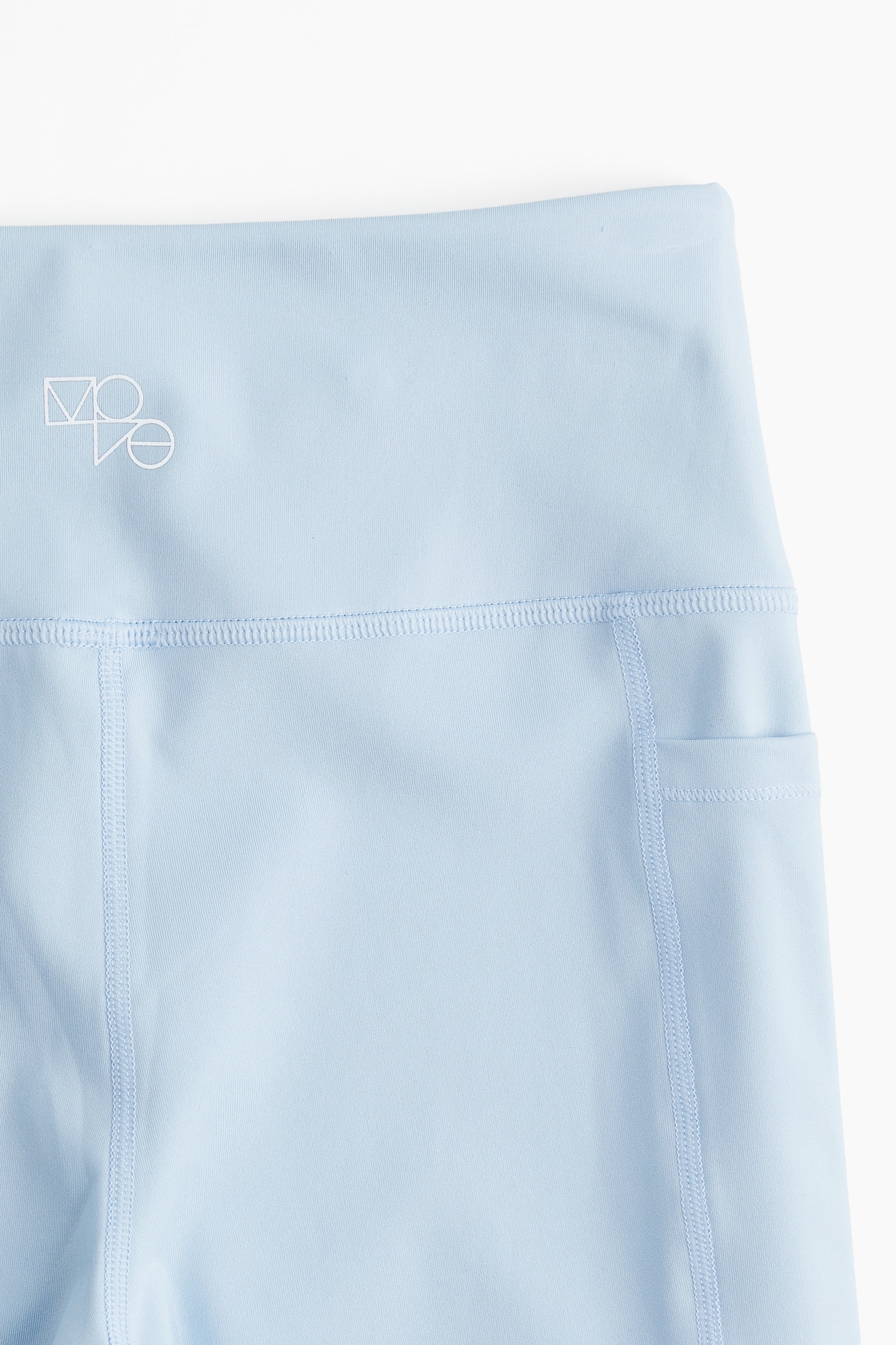 Pocket Detail Activewear Bike Shorts In DryMove™ - Light blue/Black/Red/Light khaki green/Grey - 5