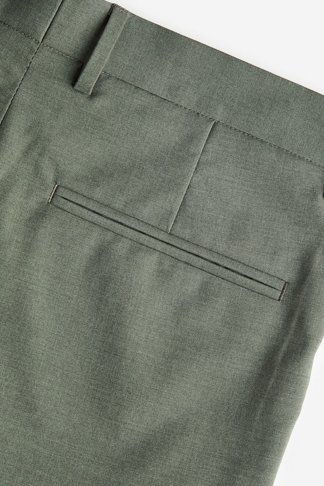 Slim Fit Suit Pants - Dark gray-green/Black/Light beige/Dark blue/Navy blue/Dark gray melange/Dark gray/Dark blue/Beige/checked - 5
