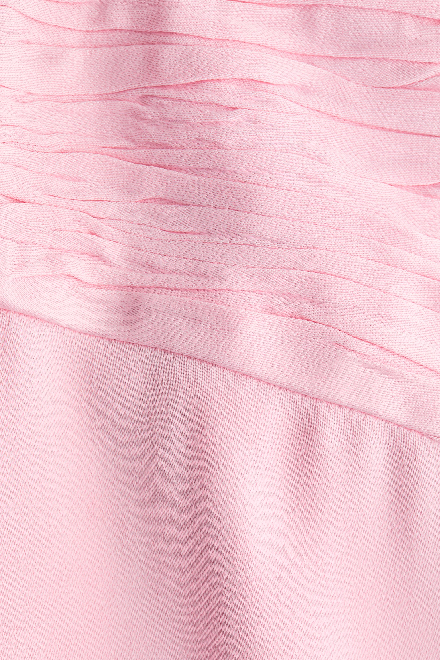 Женское платье H&M Cowl-Neck Satin, цвет: Светлый розовый — фото 5
