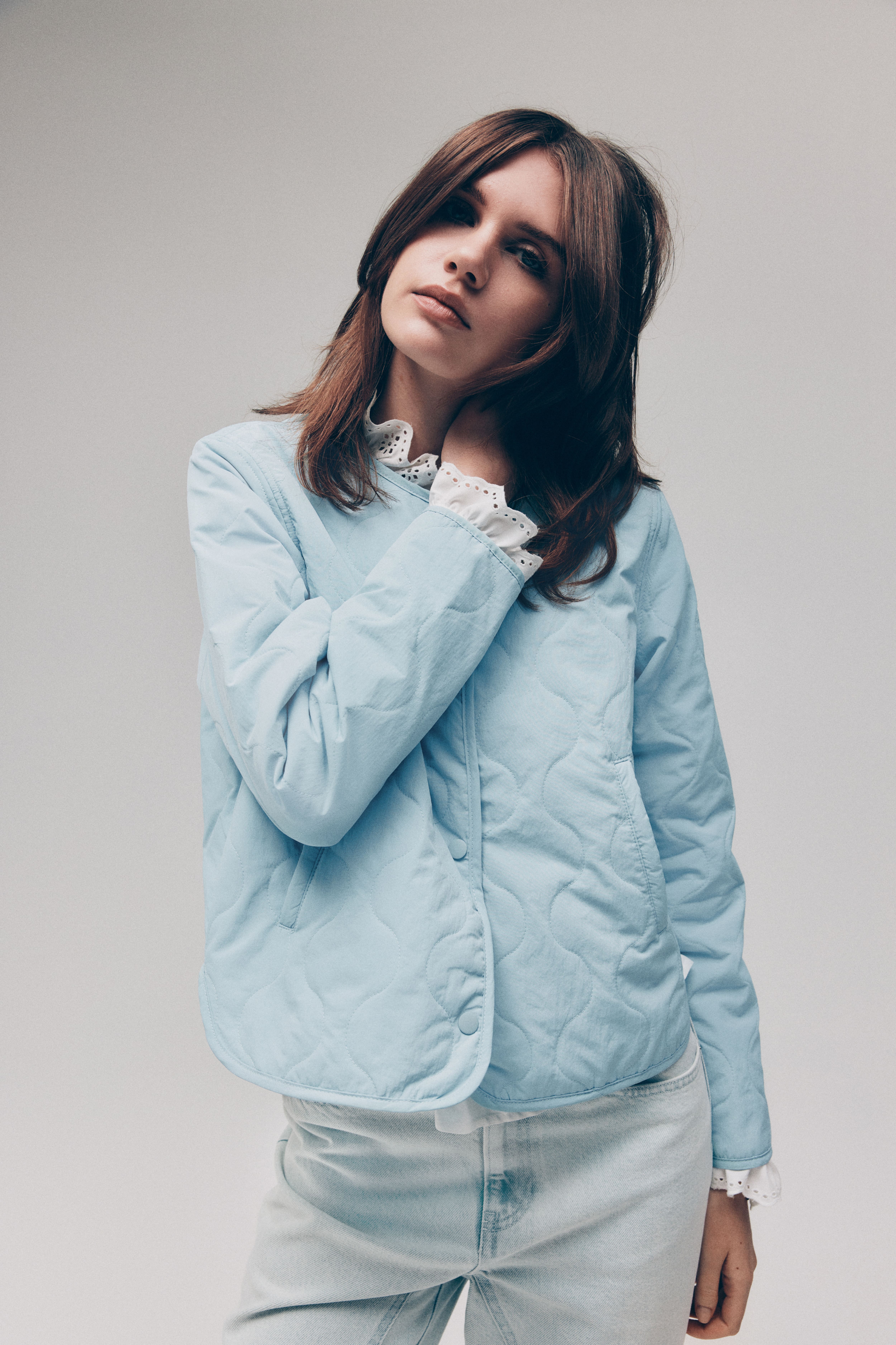 Quilted Nylon Jacket