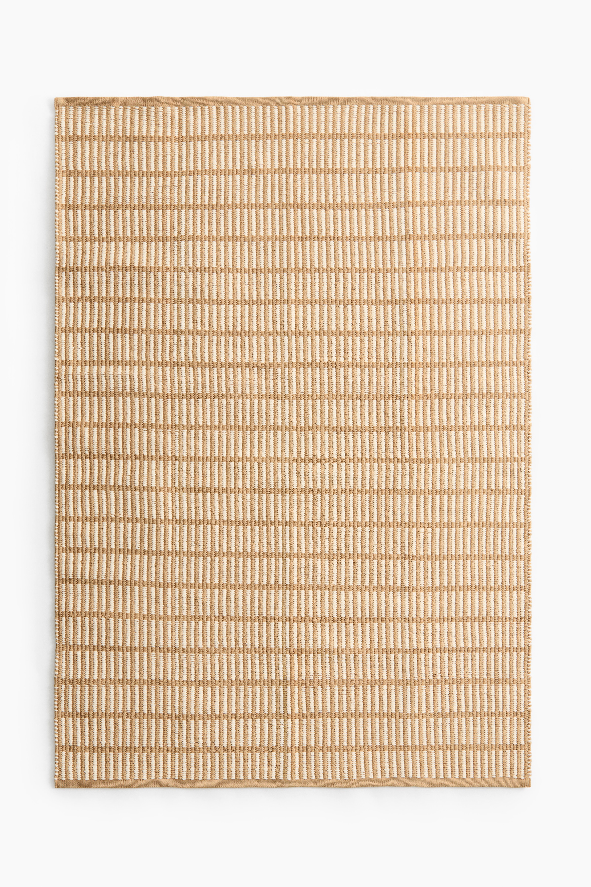 Binnen-/buitenkleed - Donkerbeige/lichtbeige