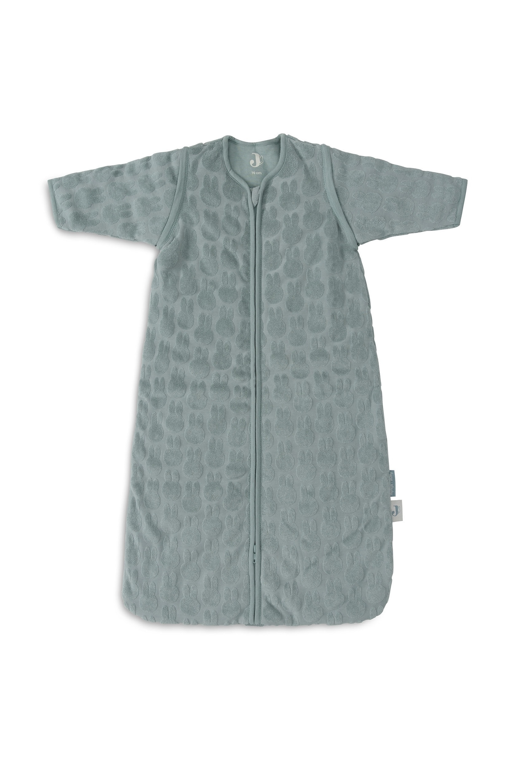 Sleeping Bag Removable Sleeves - Miffy Jacquard/sea Green/Miffy And Friends/Miffy Jacquard/wild Rose/Sleepy Miffy Terry / Biscuit