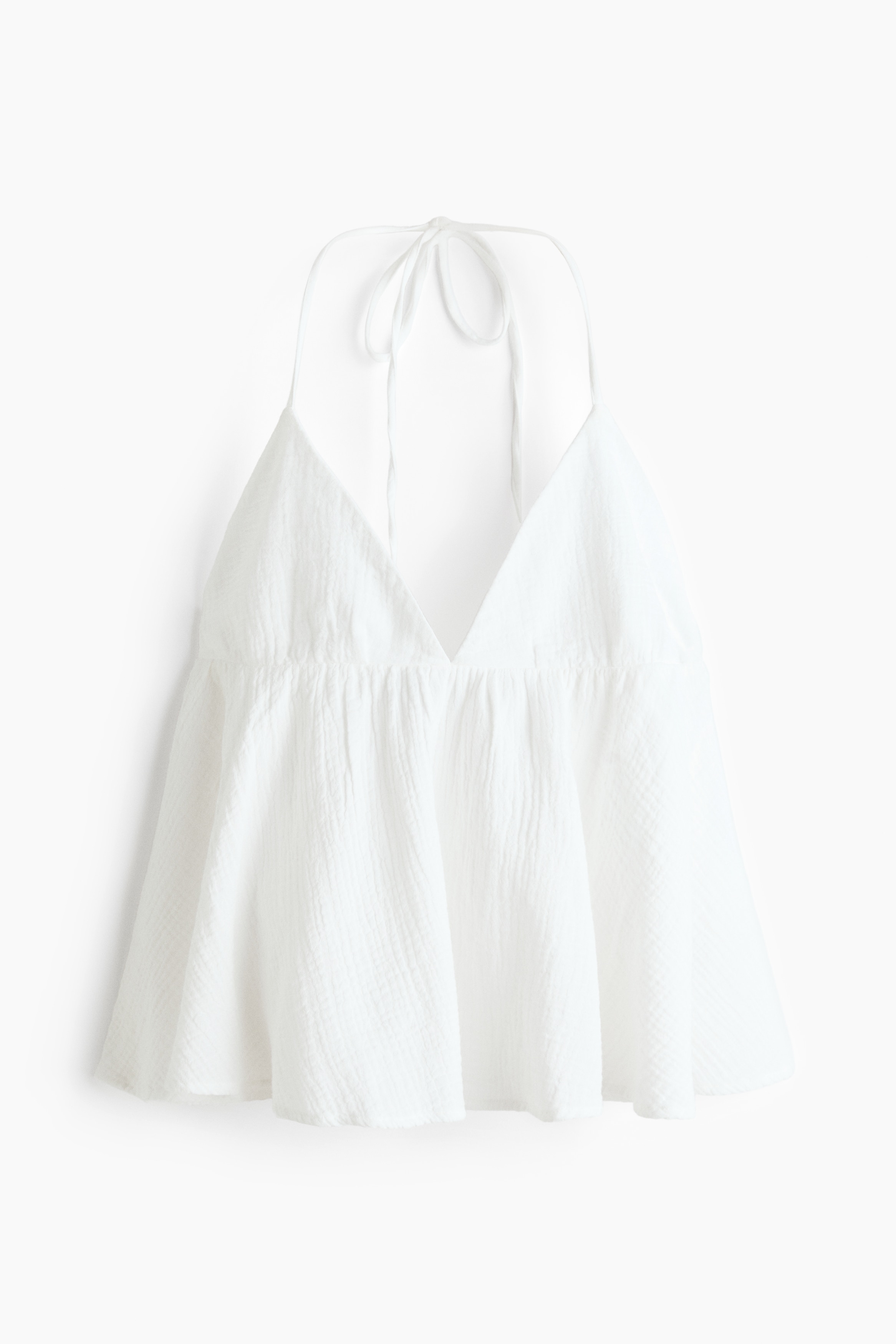 Cotton halterneck topModel