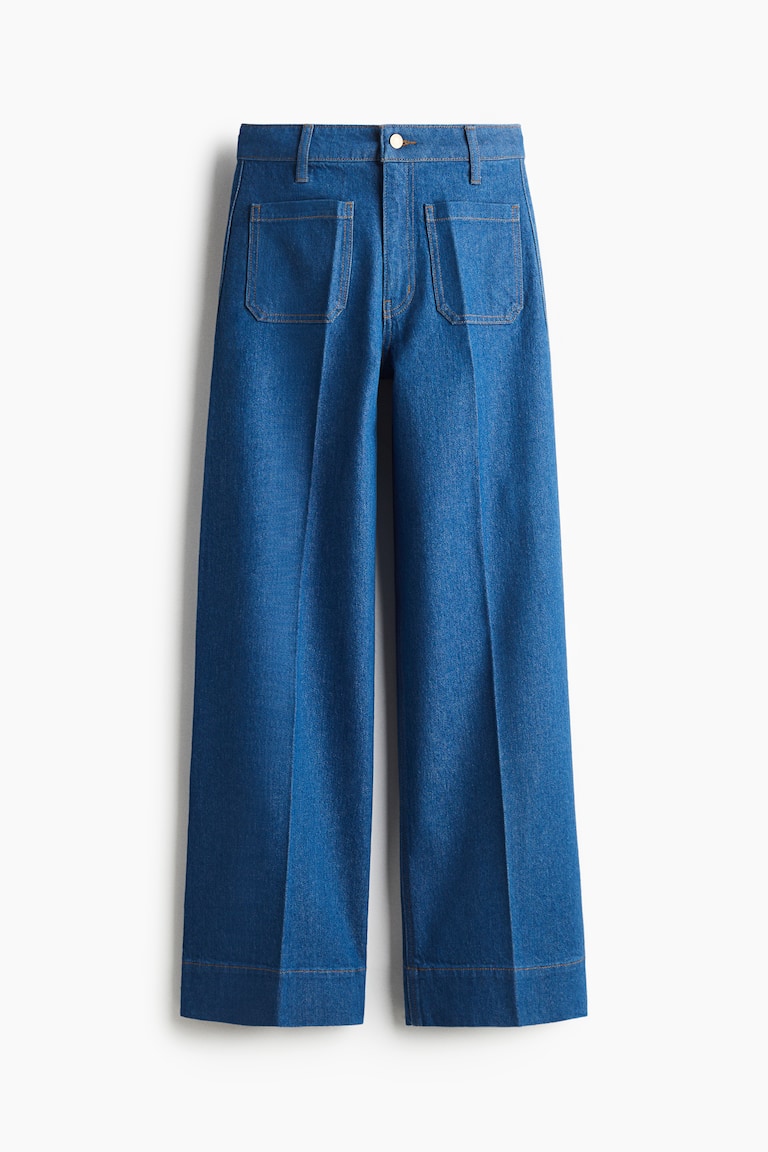 Wide High Jeans