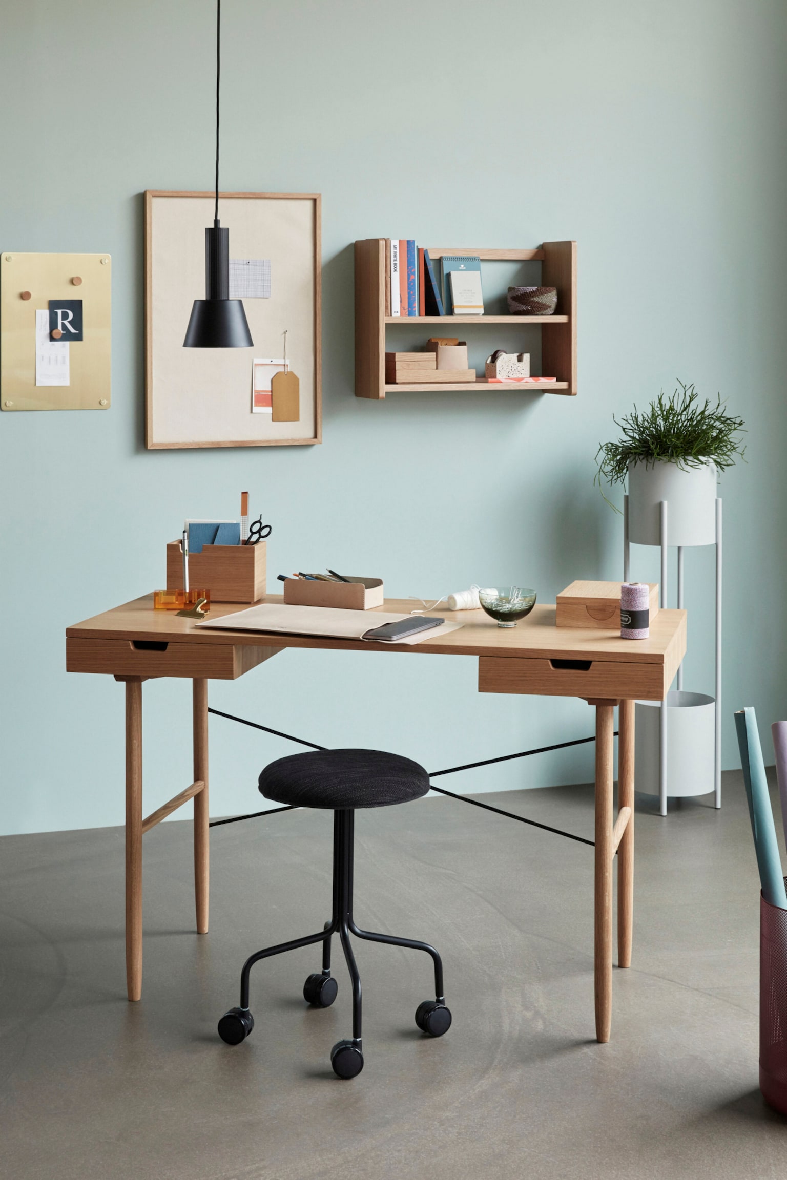 Collage Tafel - Naturfarben - 2