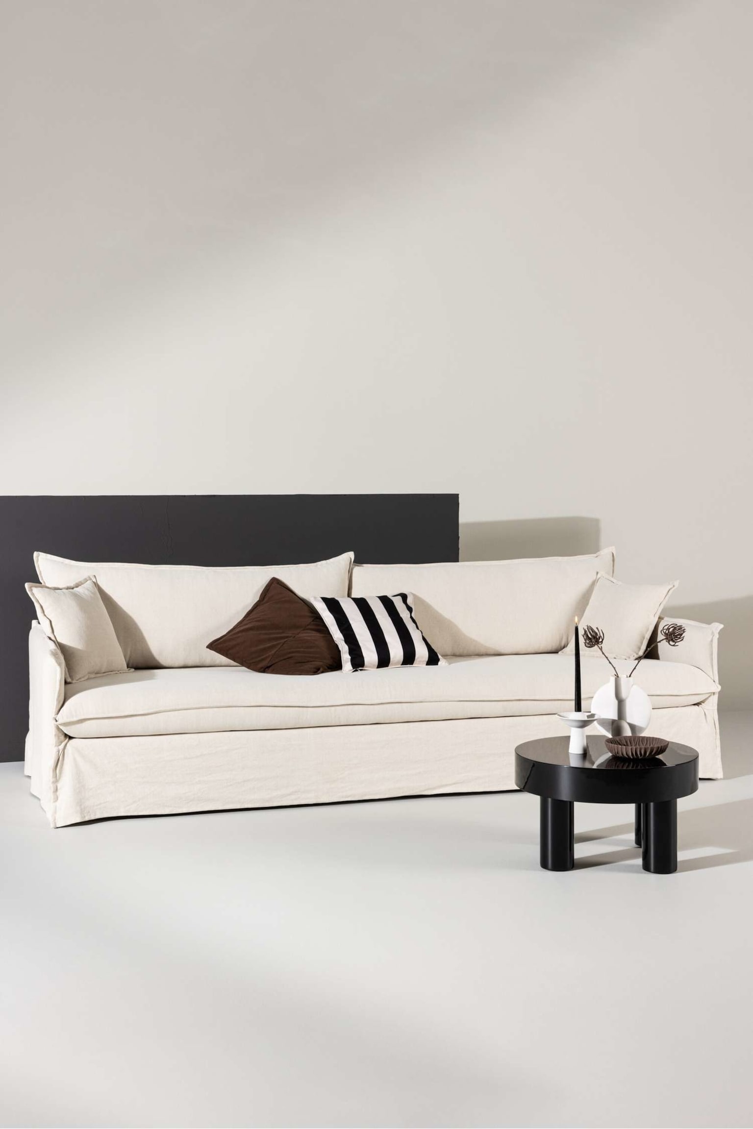 Nova 4-sits Soffa - Furu, Beige - 2