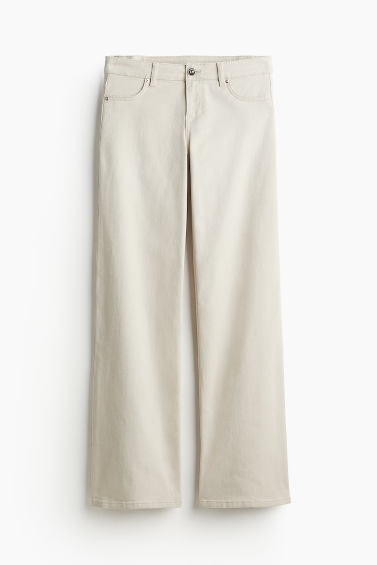 Pantalone od kepera niskog struka