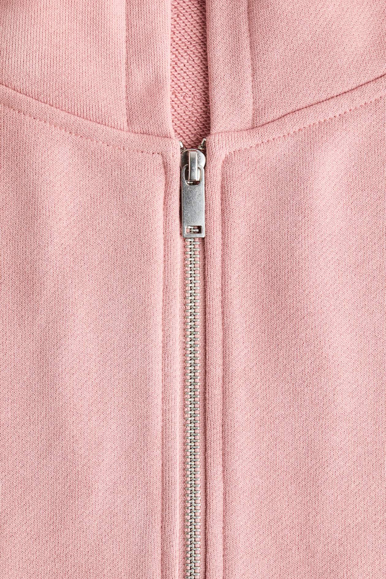 Drawstring zip-through hoodie - image 2