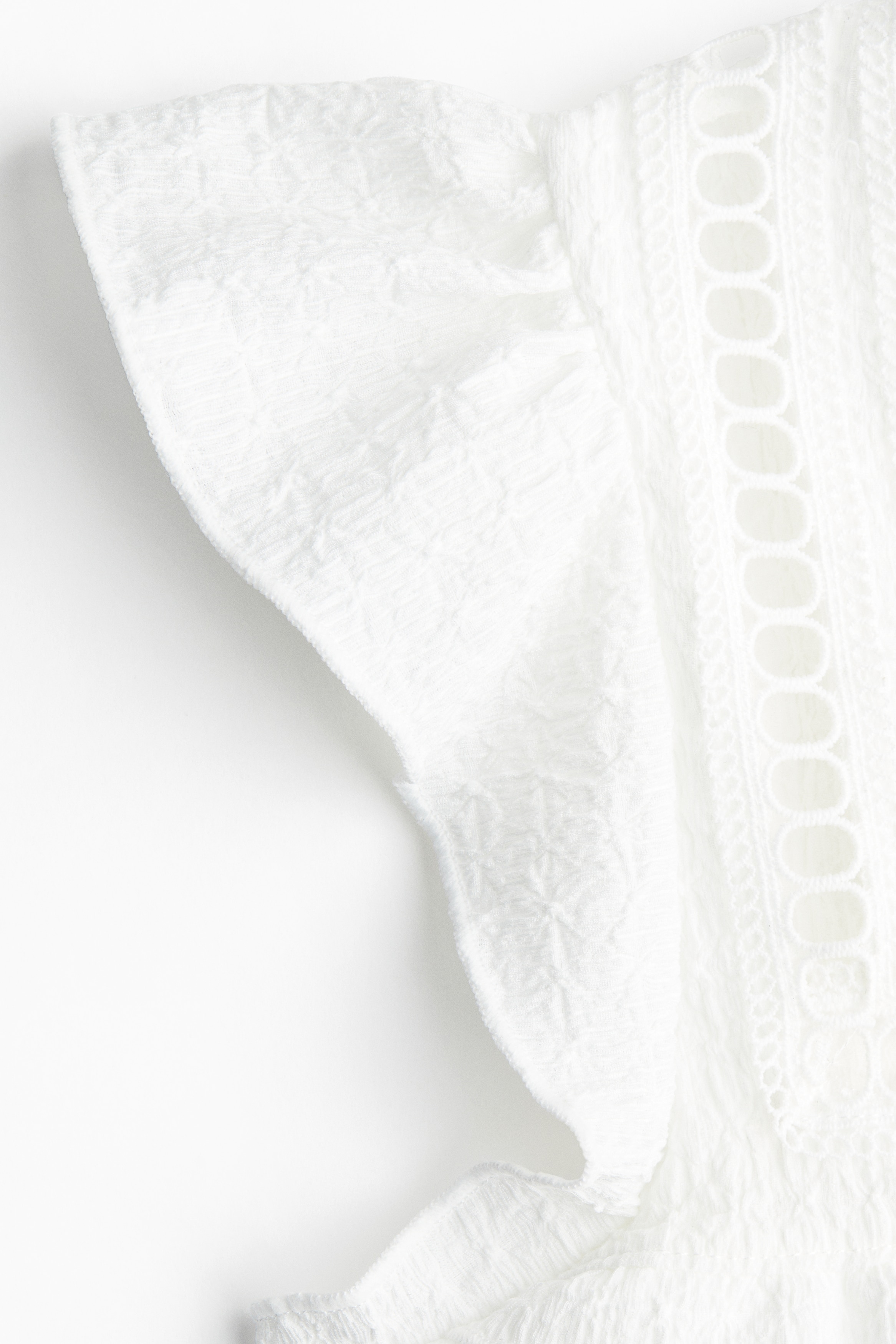 Textured jersey top