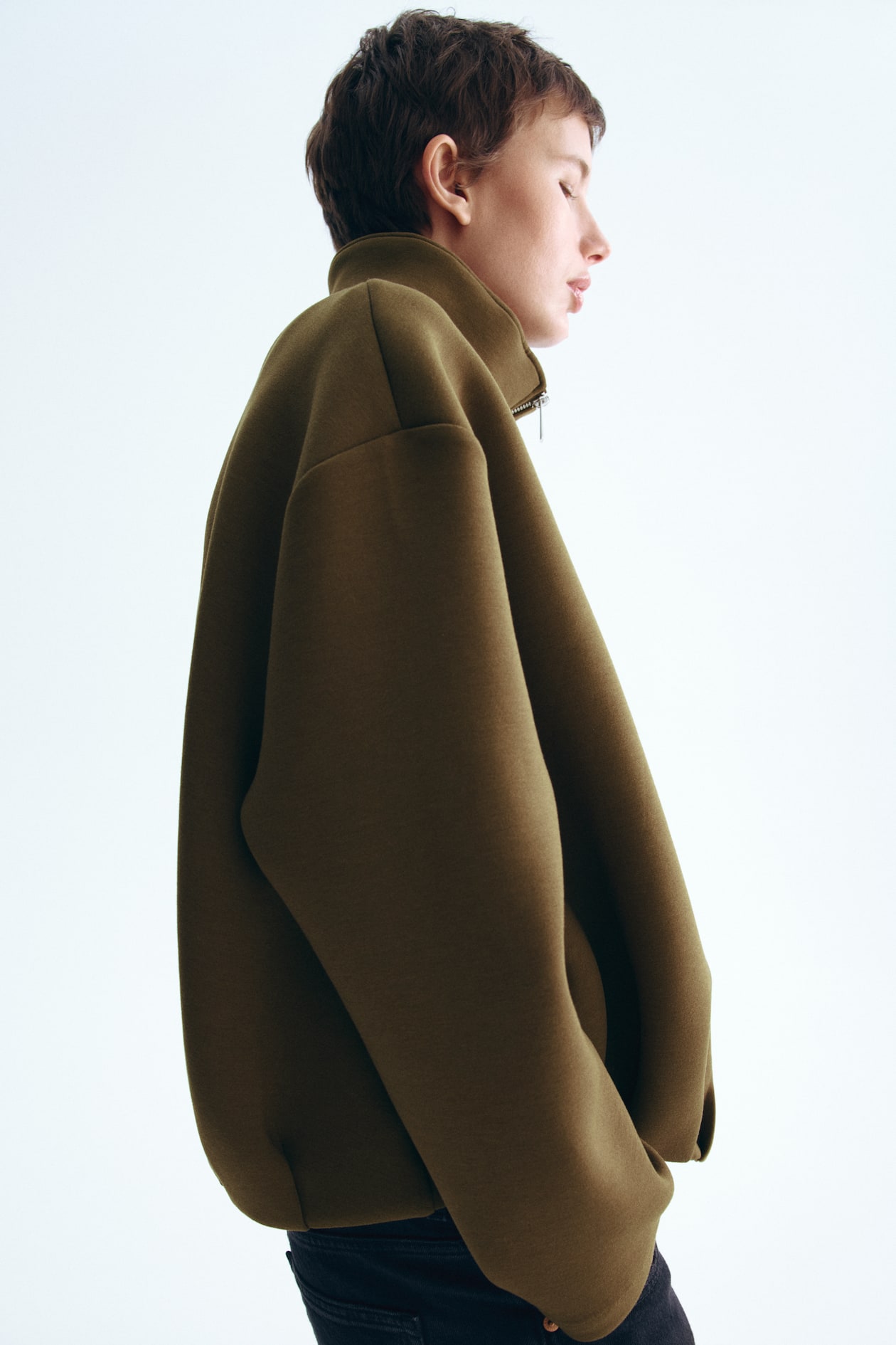 Scuba Fabric Jacket - image 3