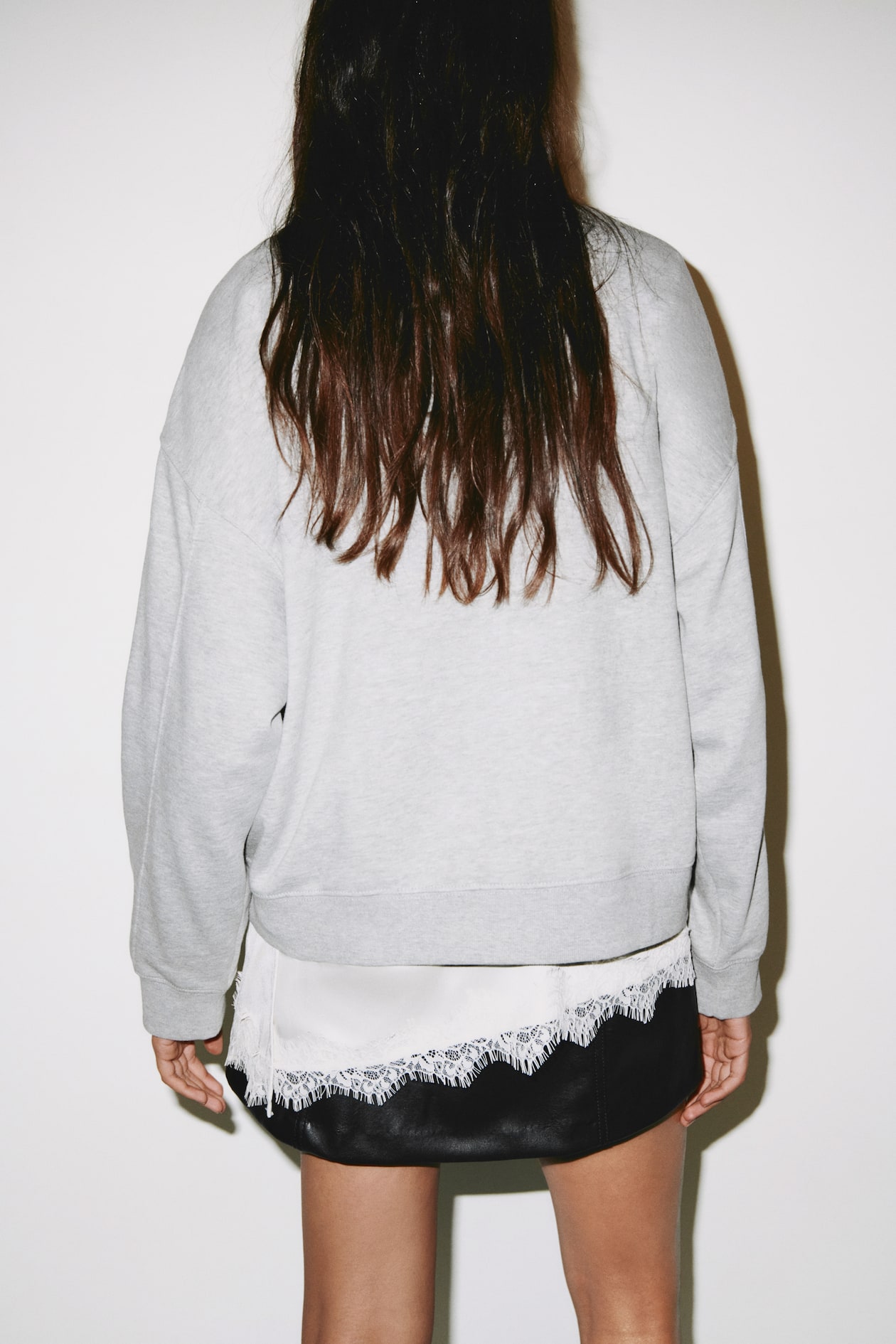 Sweatshirt with Printed Motif - image 2
