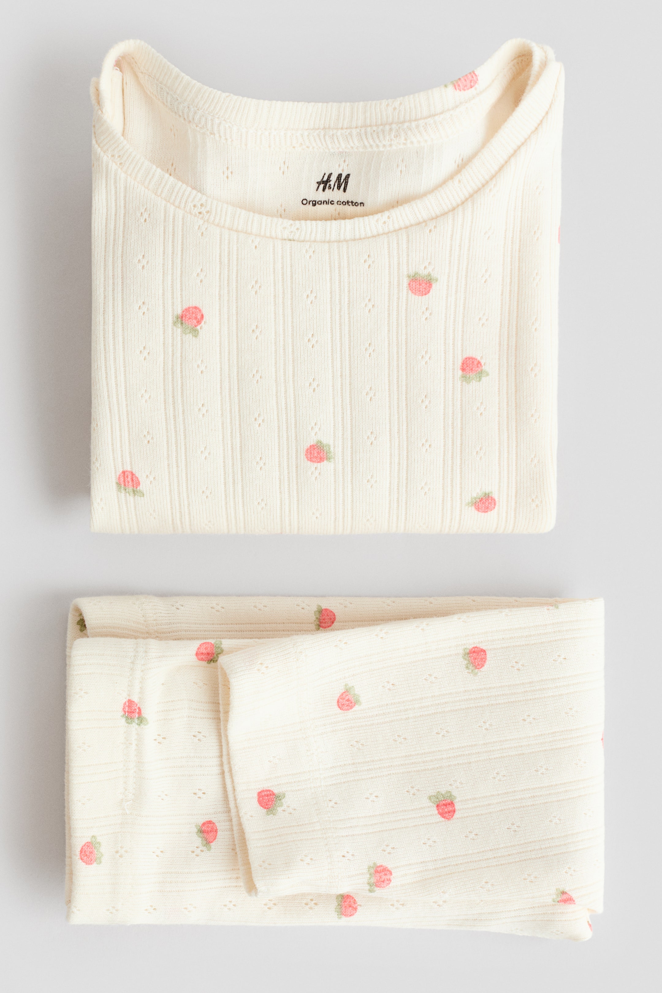 Детские брюки H&M 2-Piece Printed Cotton Set — фото 3