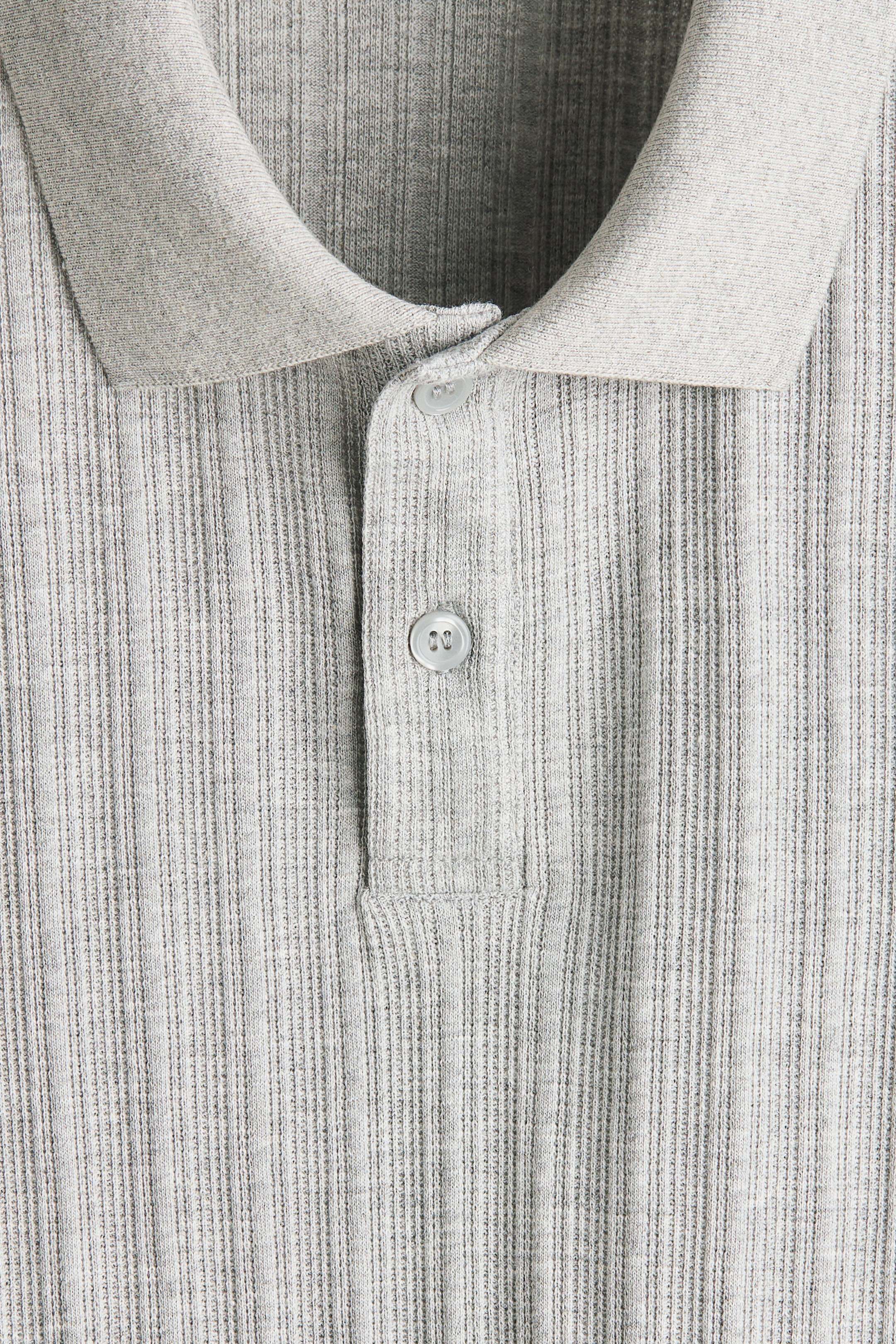 Slim-Fit Textured Jersey Polo Shirt