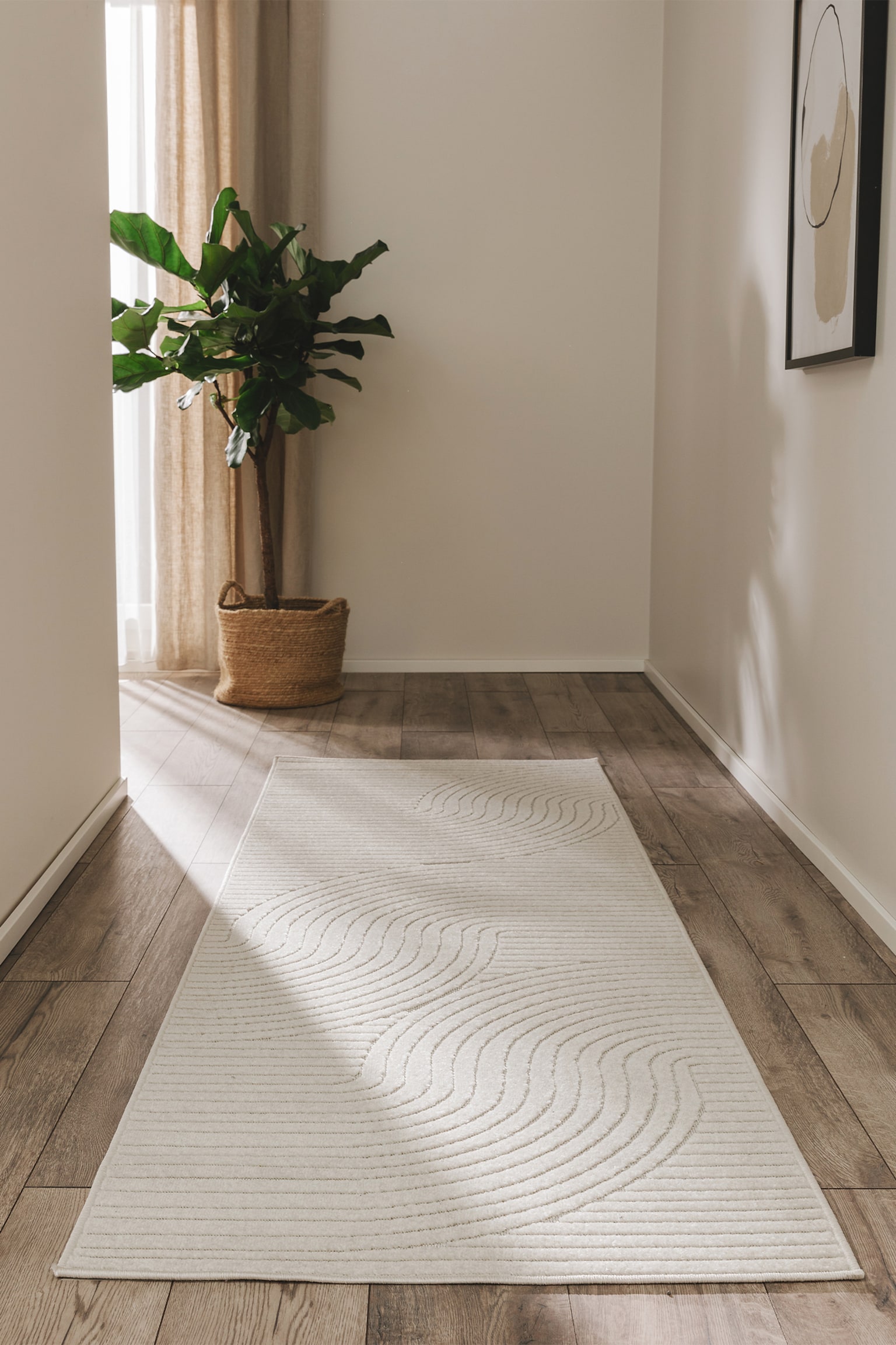 Tapis D'extérieur & Intérieur Mars - Crème - 5