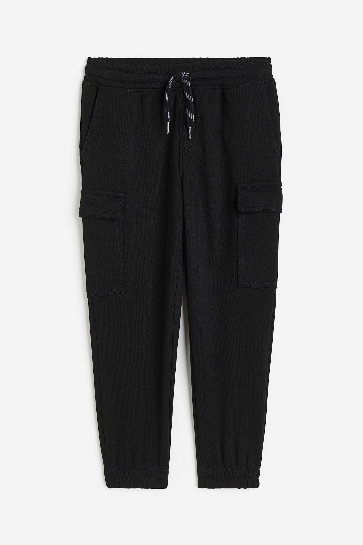 Cargo Joggers - Black - 1