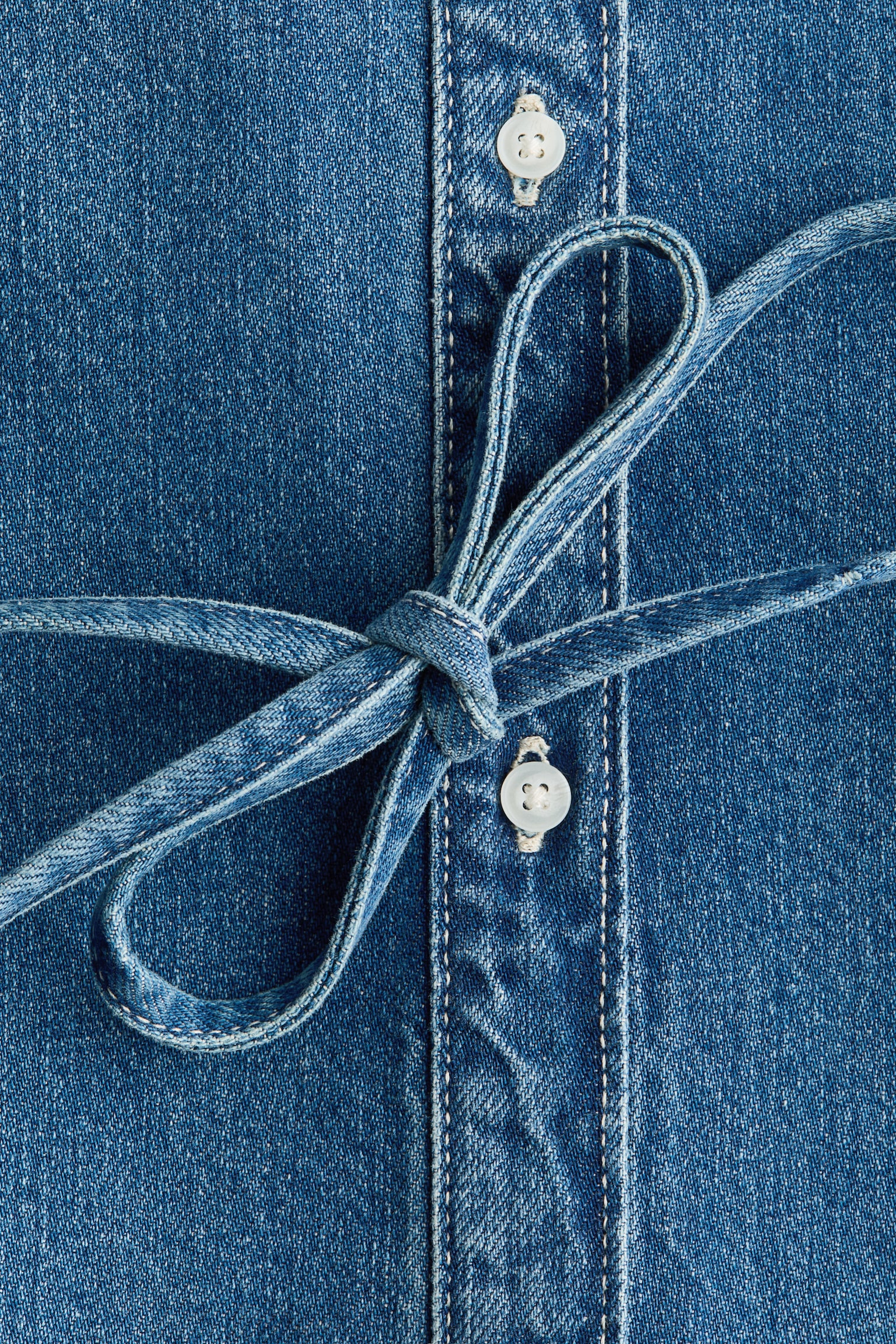 MAMA Koszula dżinsowa - Niebieski denim - 4