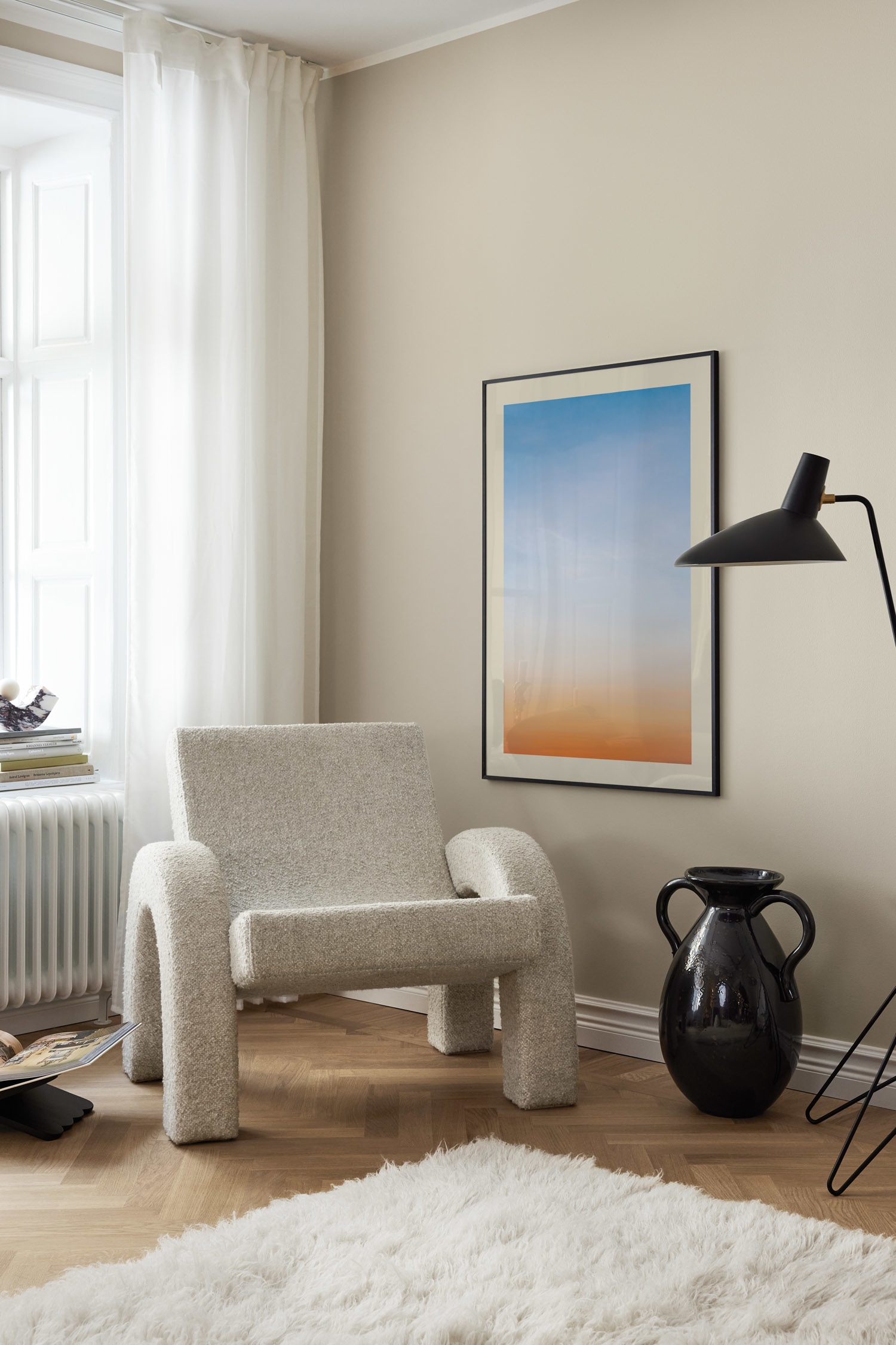 Daybreak Plakat - Blå