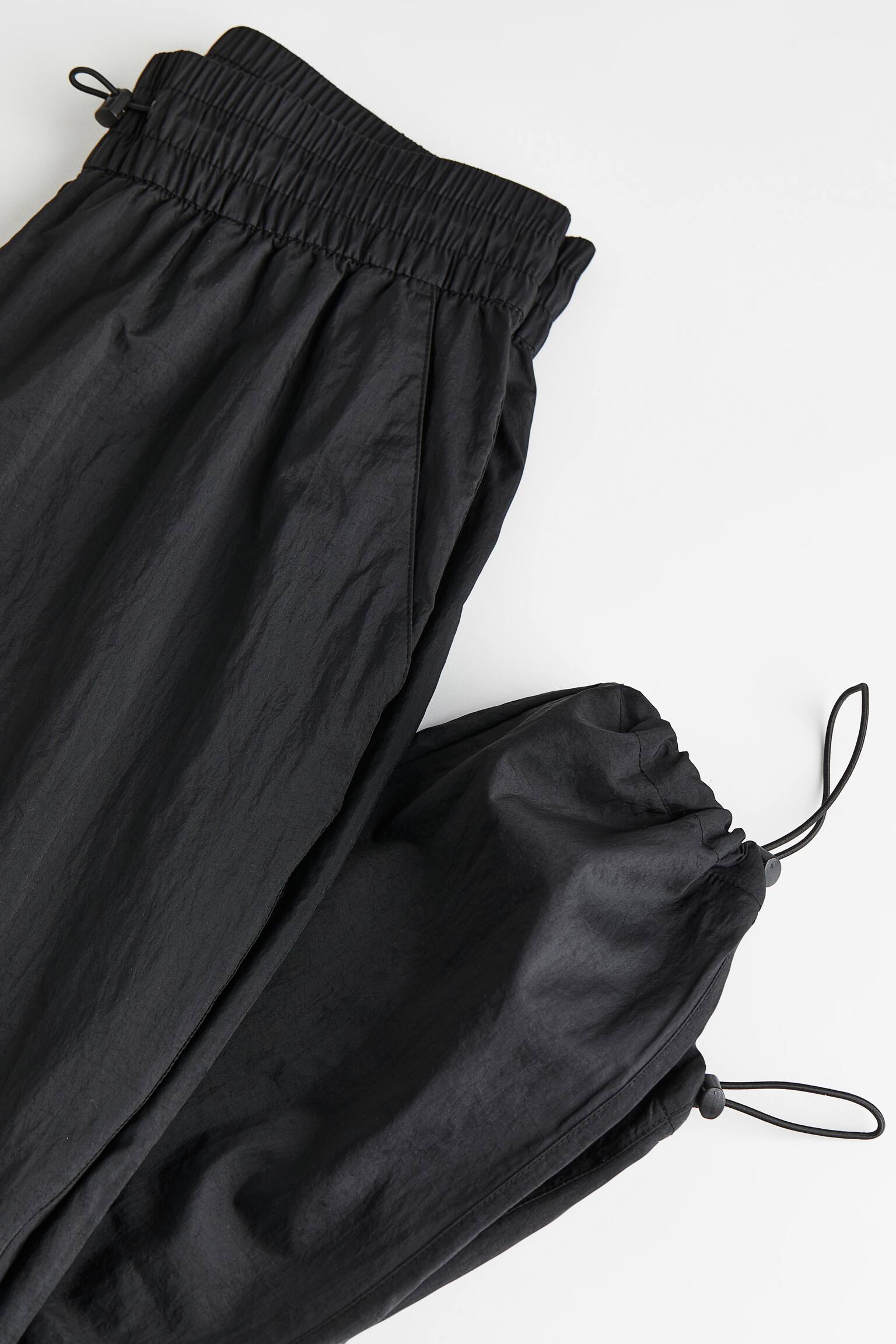 Water Repellent Pants - Black/Light beige - 2