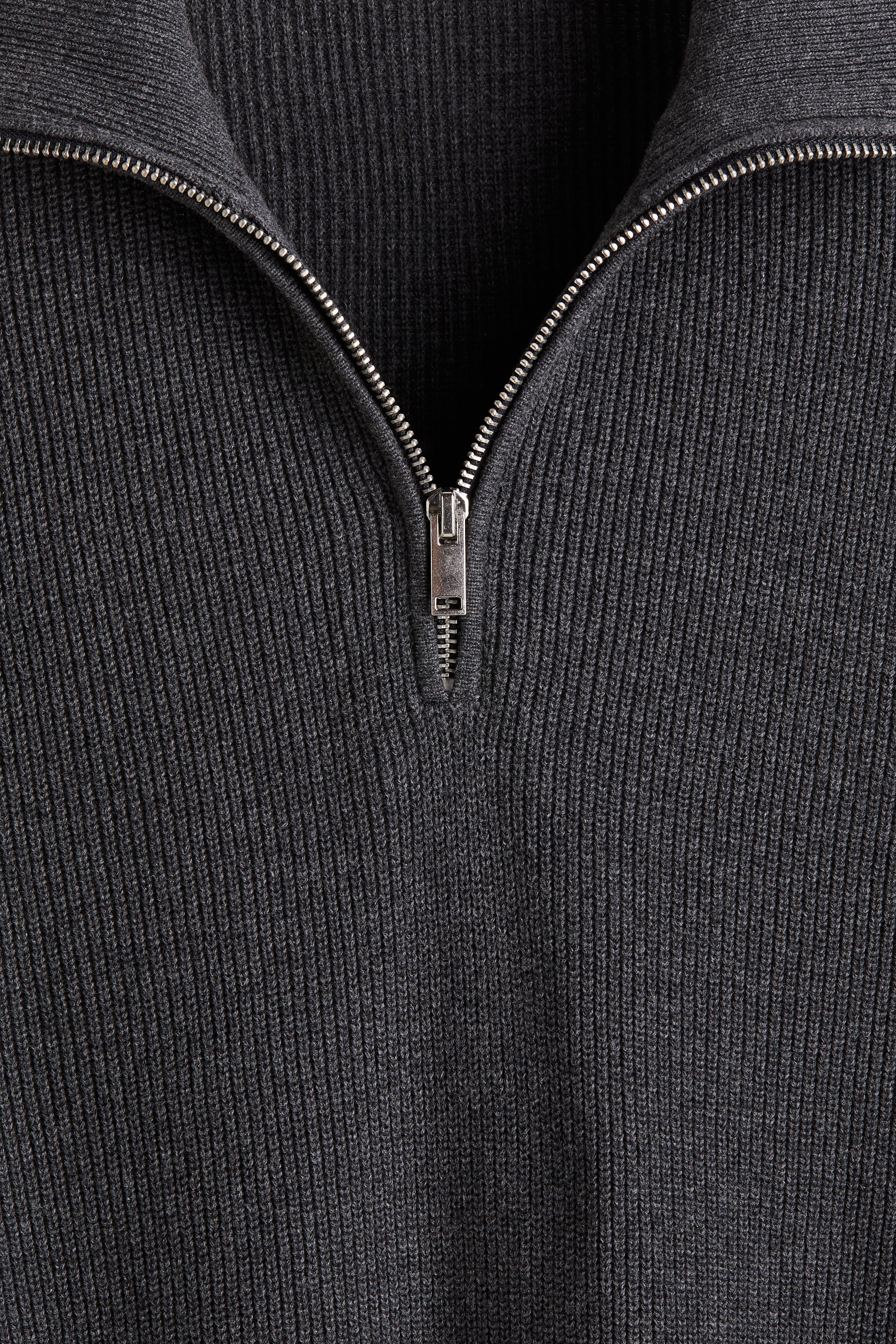 Regular Fit Zip-top jumper