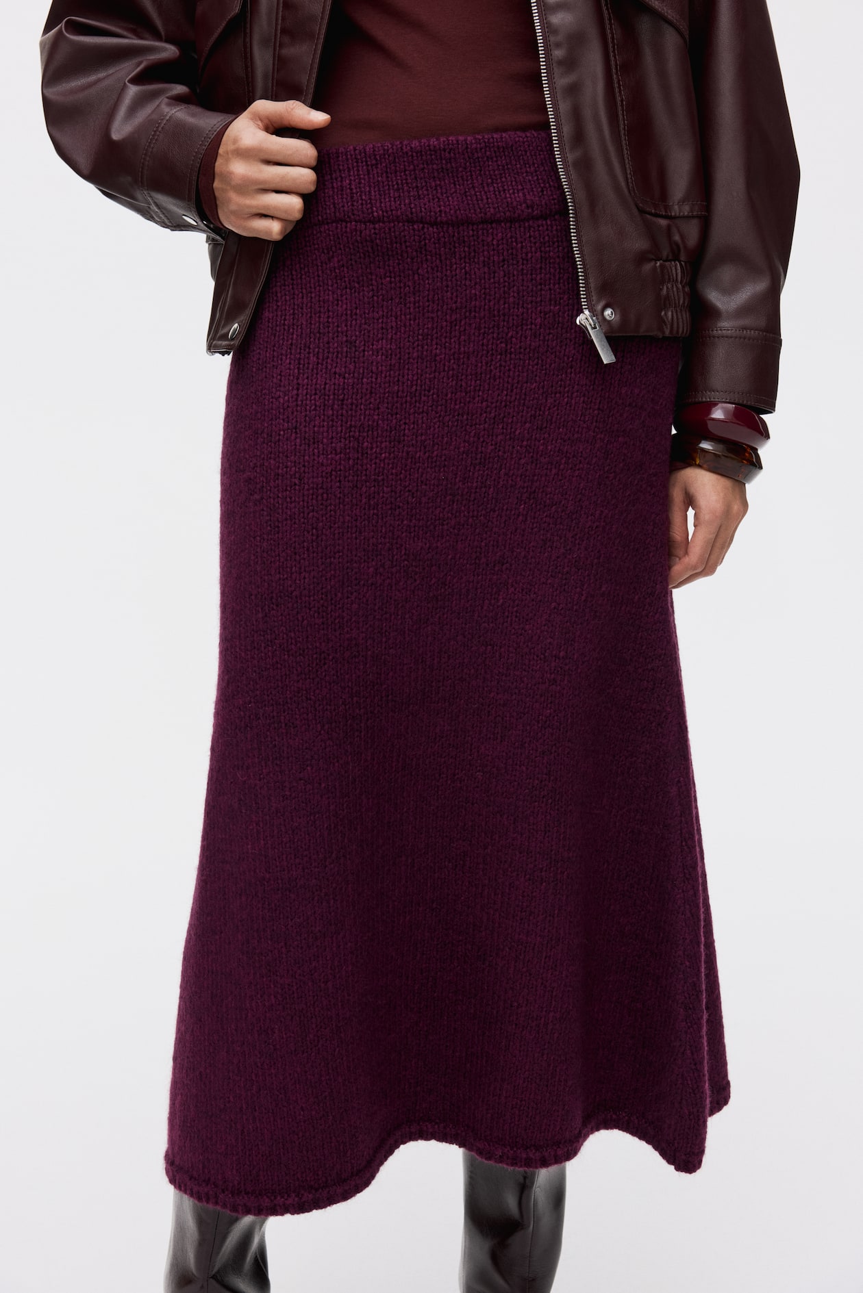 Knit Skirt - image 2
