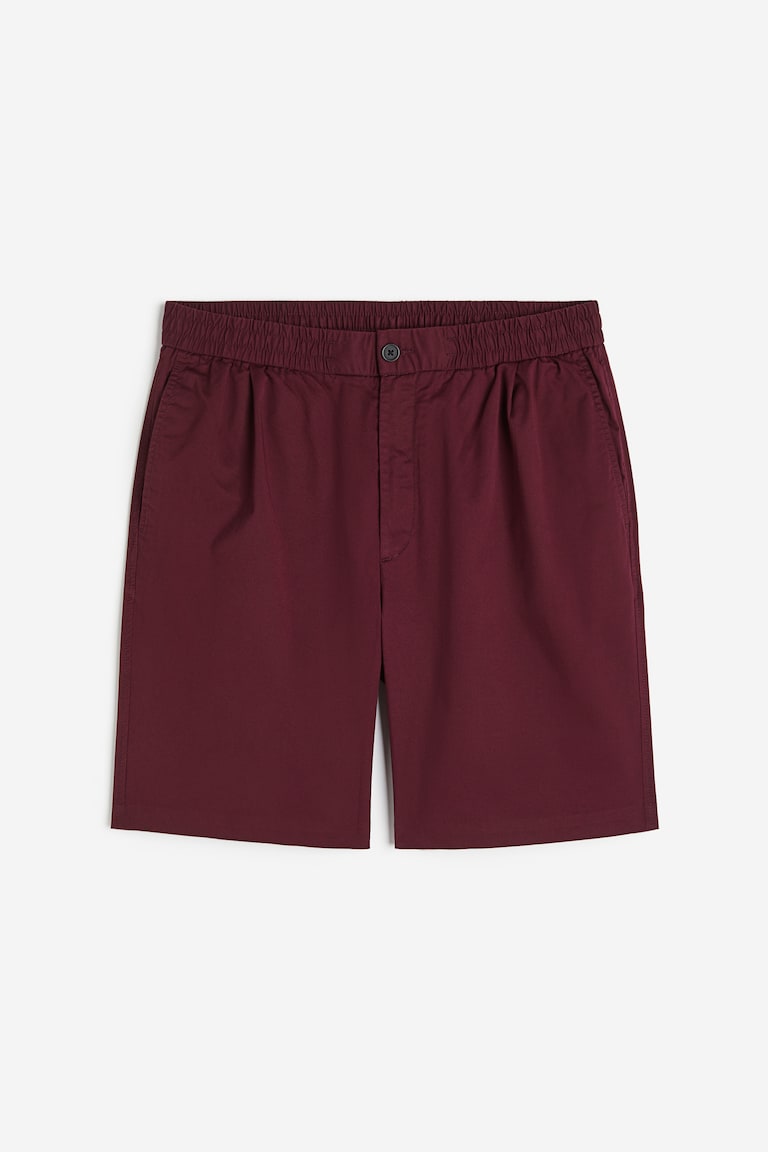Mens Shorts Maroon Chino Shorts Regular Fit Chino Shorts Burgundy