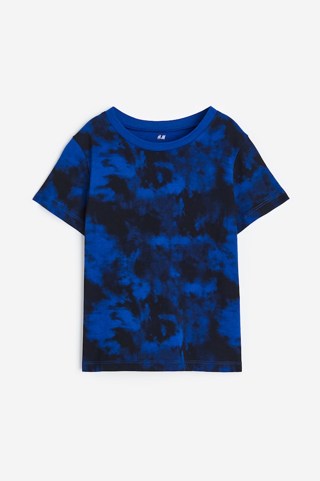 T-shirt i bomuld - Klar blå/Batikmønstret/Lysegrøn/Dinosaurer/Lys kakigrøn/Dinosaurer/Orange/Dinosaurer/dc/dc/dc/dc/dc/dc/dc/dc - 1