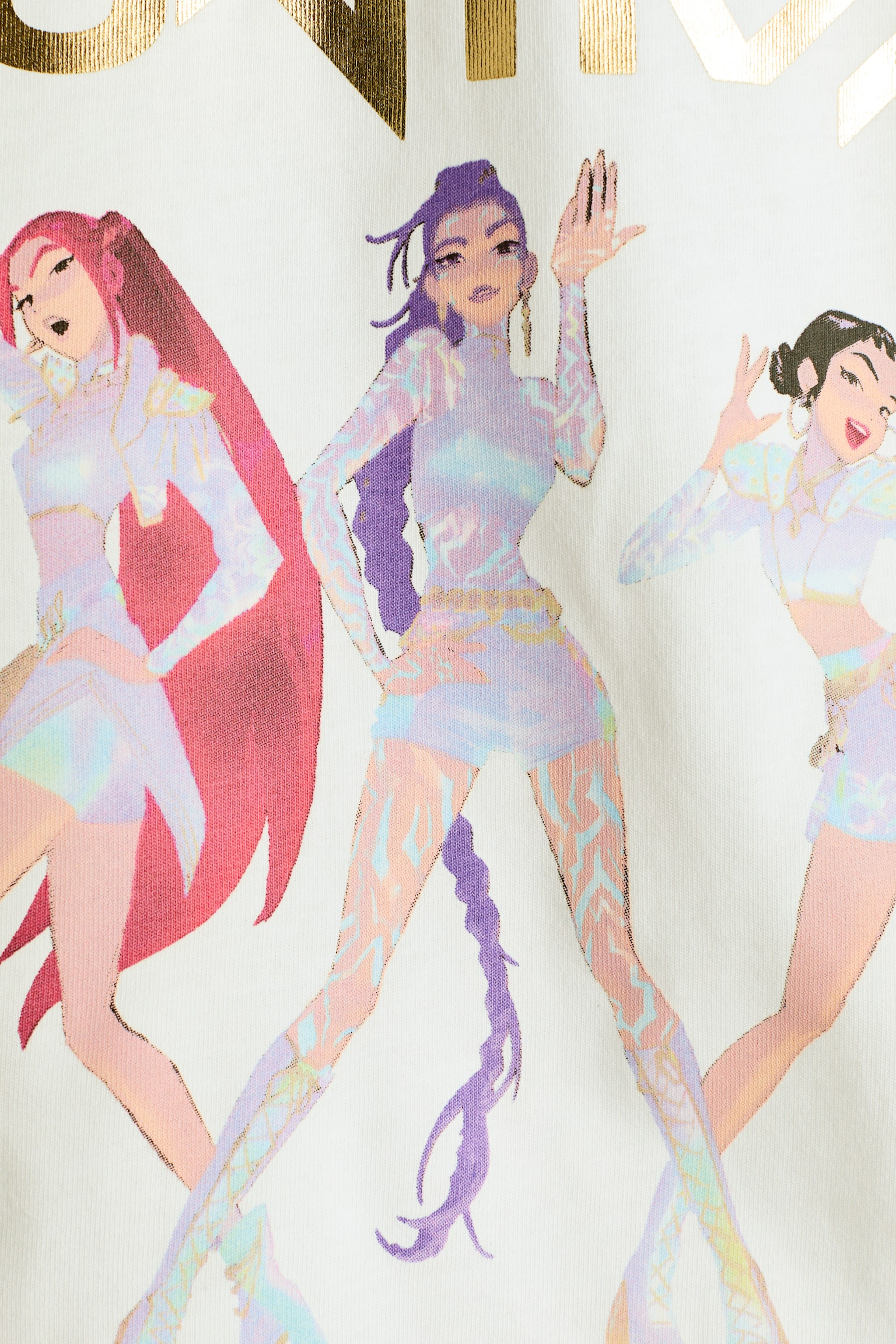 T-shirt estampada em algodão - Branco/KPop Demon Hunters/Rosa claro/Miffy/Azul claro/Lilo & Stitch/Cinzento claro/Lilo & Stitch/Amarelo claro/SmileyWorld®/Branco/KPop Demon Hunters/Cinzento mesclado/CapyFun/Amarelo claro/My Melody/Branco/Lilo & Stitch/Rosa/SmileyWorld®/Rosa claro/KPop Demon Hunters/Bege escuro/SmileyWorld®/Rosa claro/My Melody/Rosa/Badtz-Maru - 2