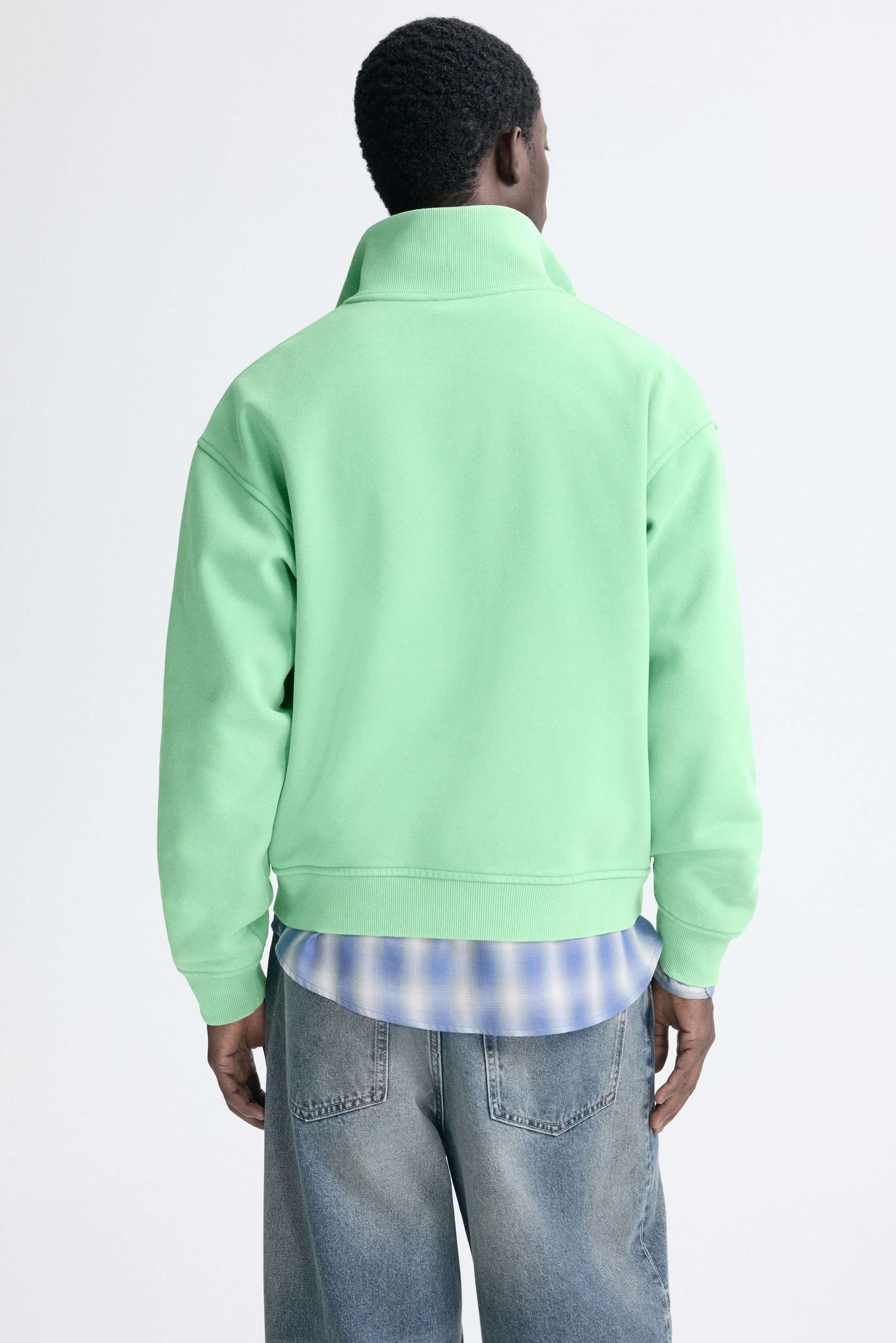 Grotere afbeelding bekijken: Boxy vest - Loose Fit - Bright green - HEREN | H&M NL 4