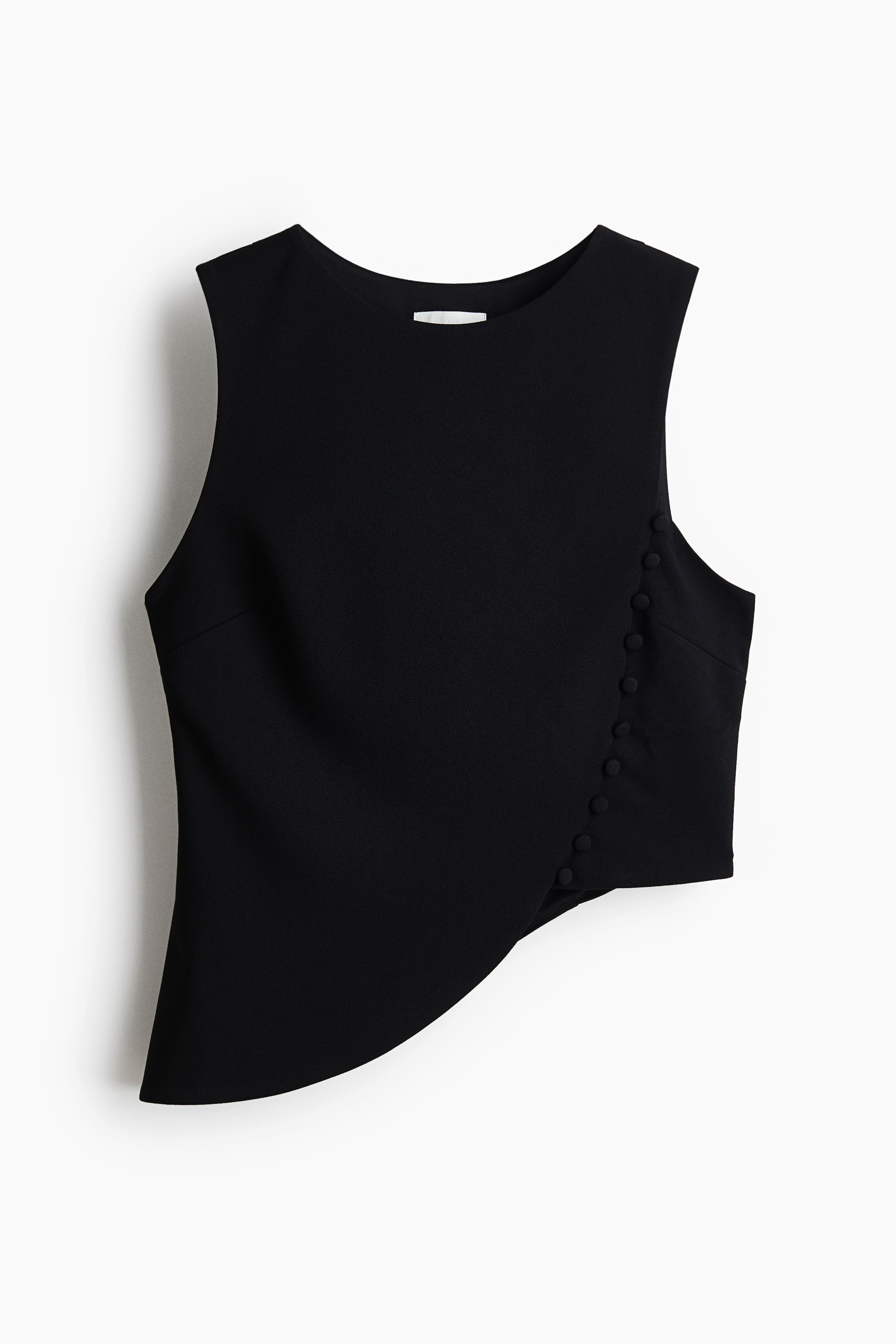 Asymmetric Jersey Top