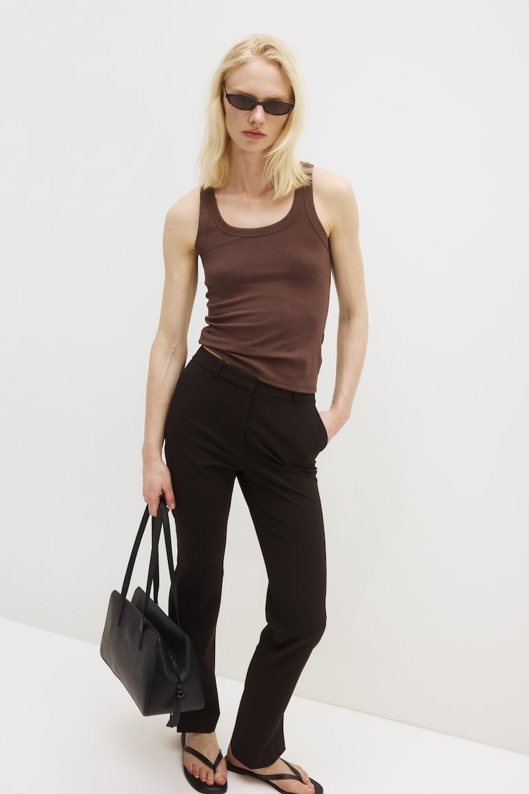 Rebrasta majica bez rukava Cooling Slim Fit