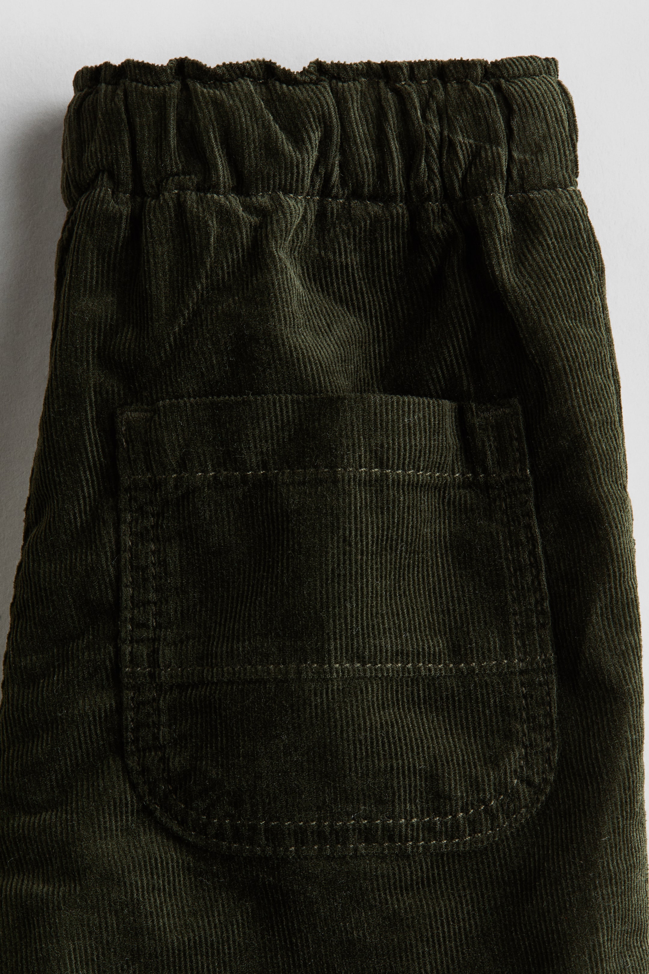 Детские джинсы H&M Cotton Corduroy Joggers — фото 3