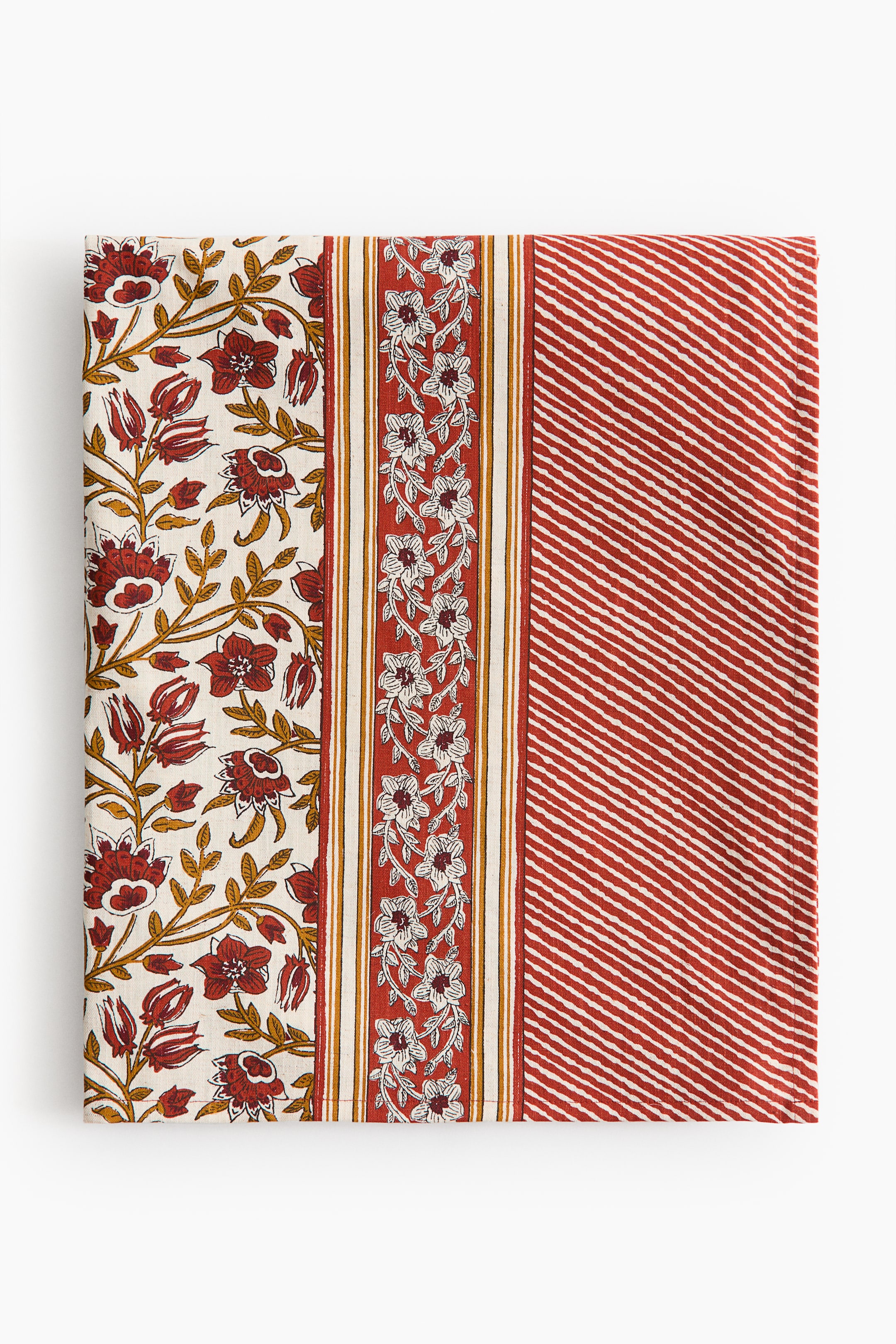View larger image: Patterned cotton tablecloth - Red/Floral - Home All | H&M IN 1