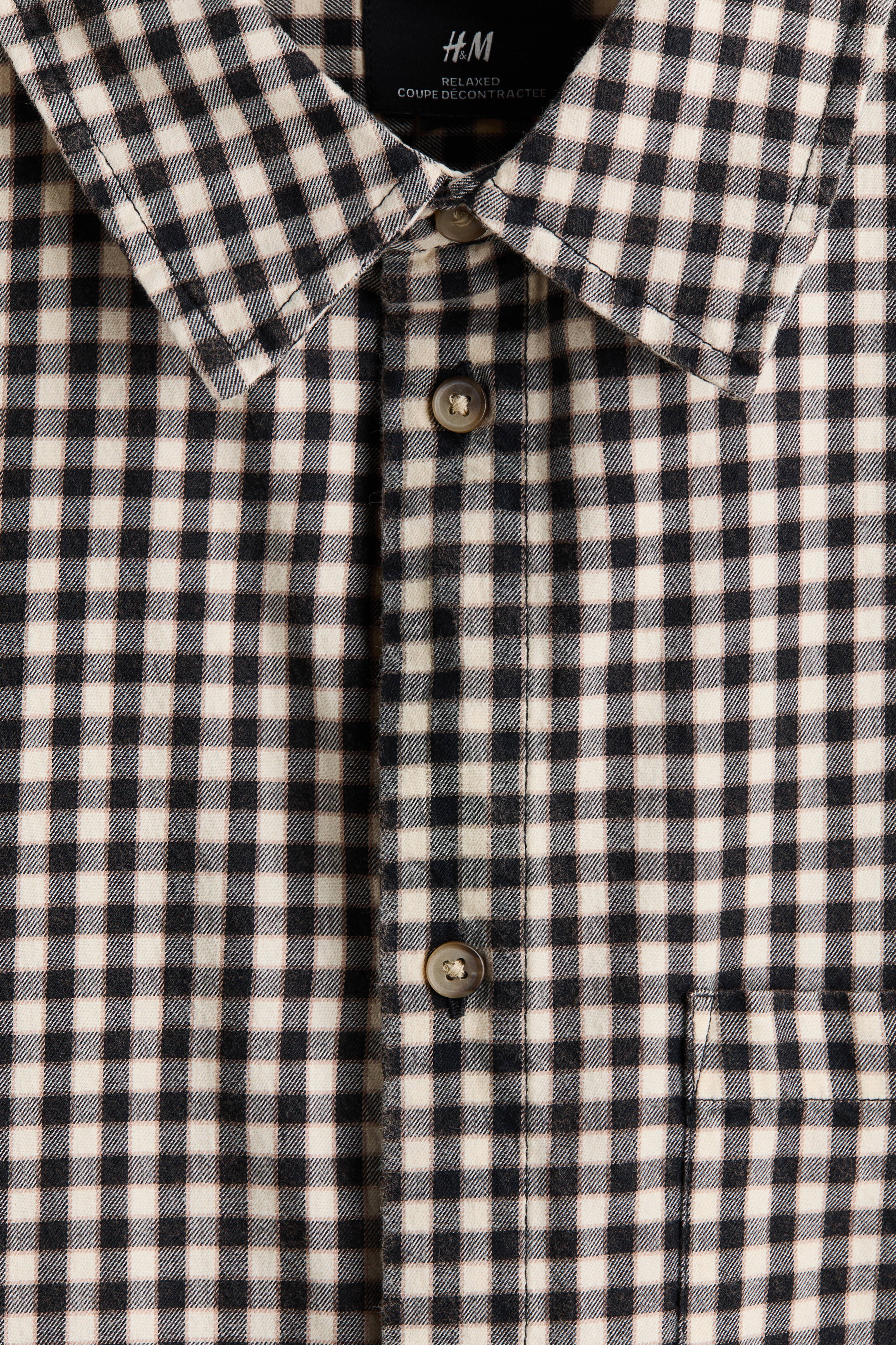 Relaxed-Fit Short-Sleeved Cotton Shirt