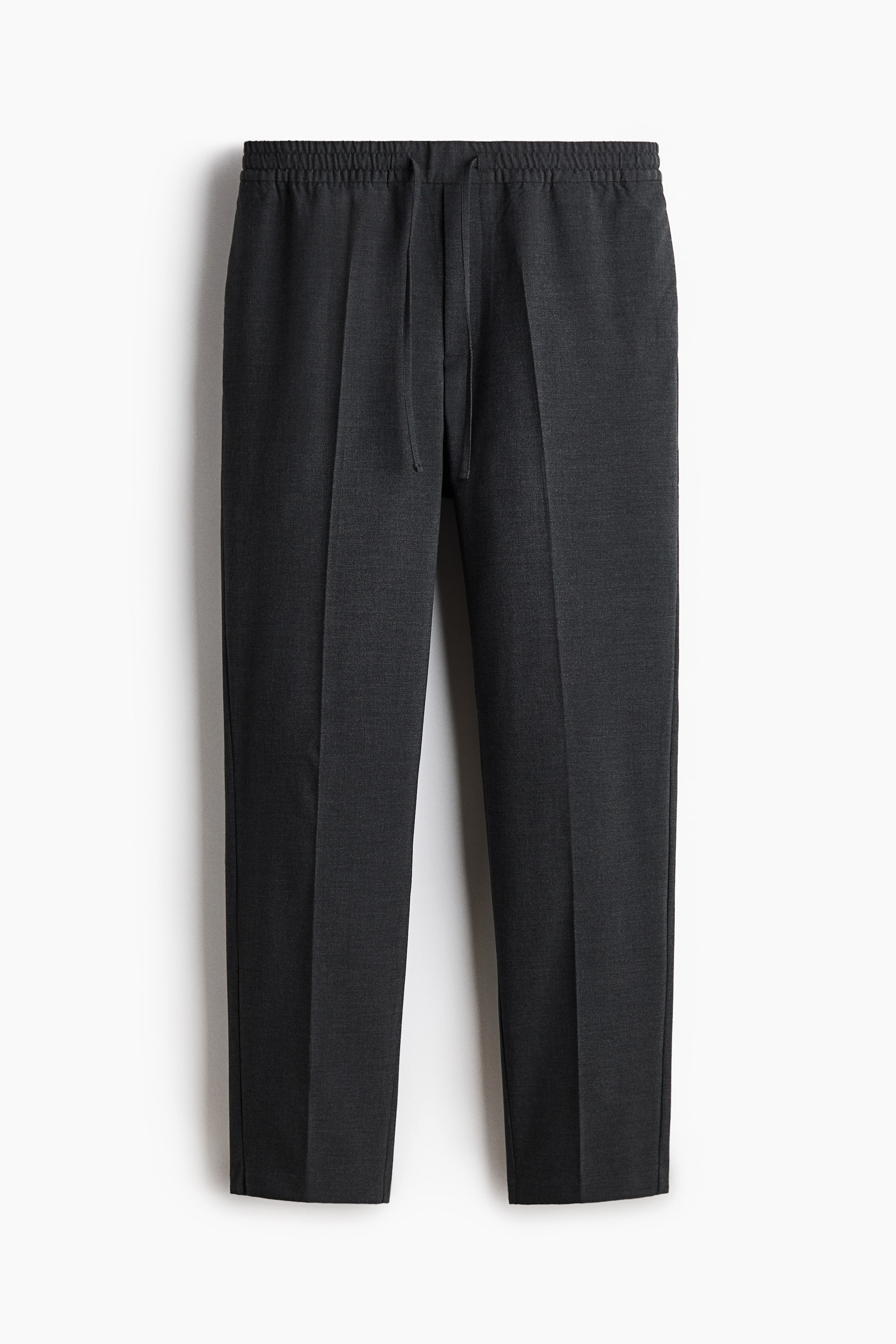 View larger image: Slim-Fit Dressy Joggers - Dark gray - Men | H&M CA 6