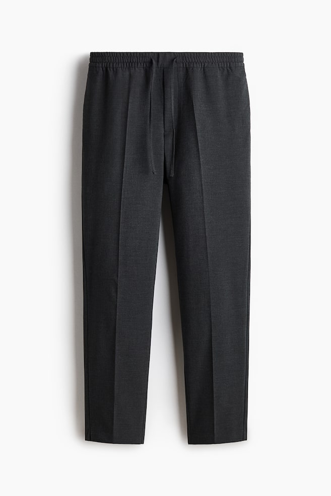 Slim Fit Tailored joggers - Dark grey/Brown/Dark blue/Black/Dark khaki green - 1