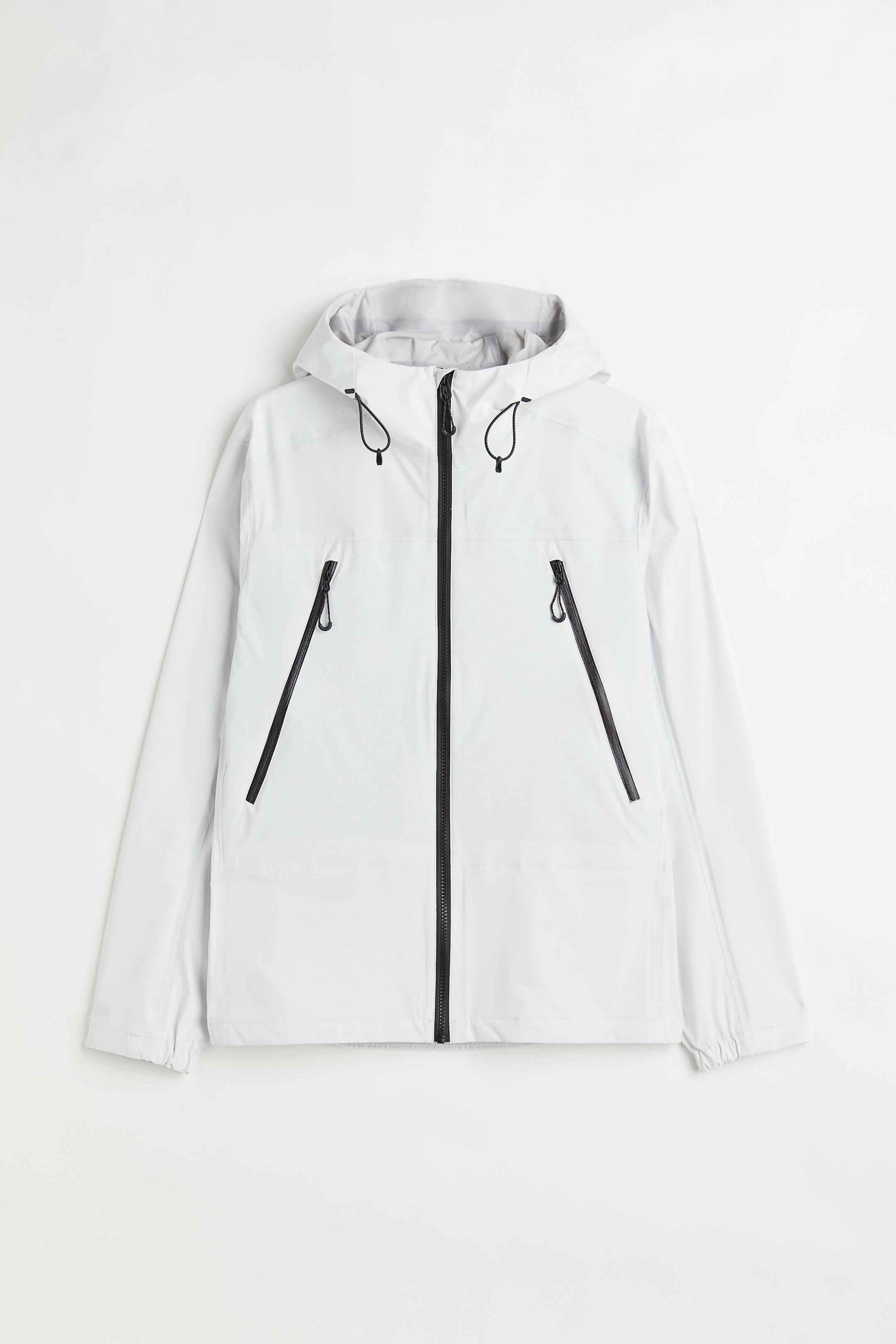 Waterrepellent Shell Jacket Long sleeve Regular length Light