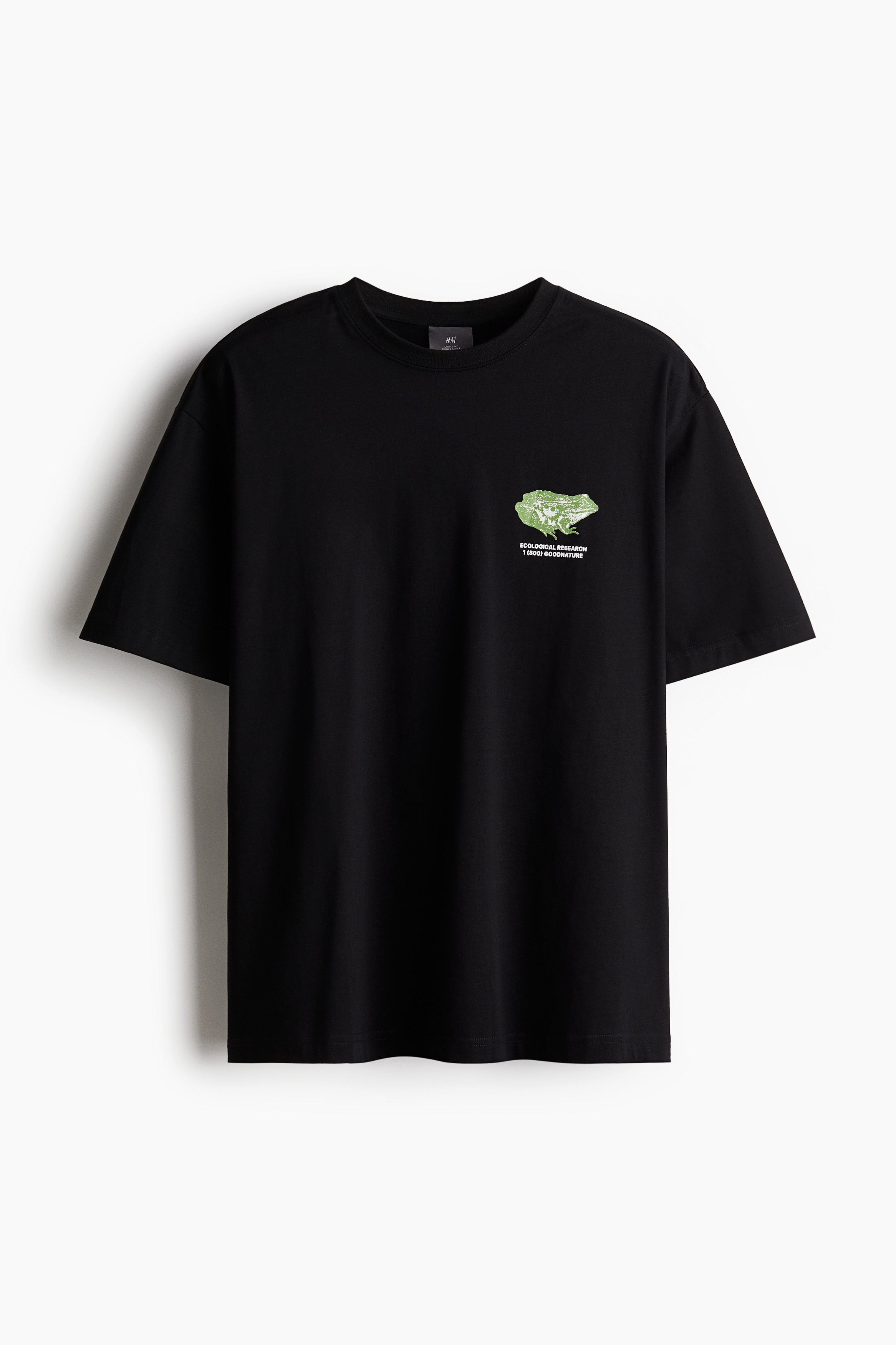 Men's White/Offside Society Loose Fit Printed T-shirt | H&M CA