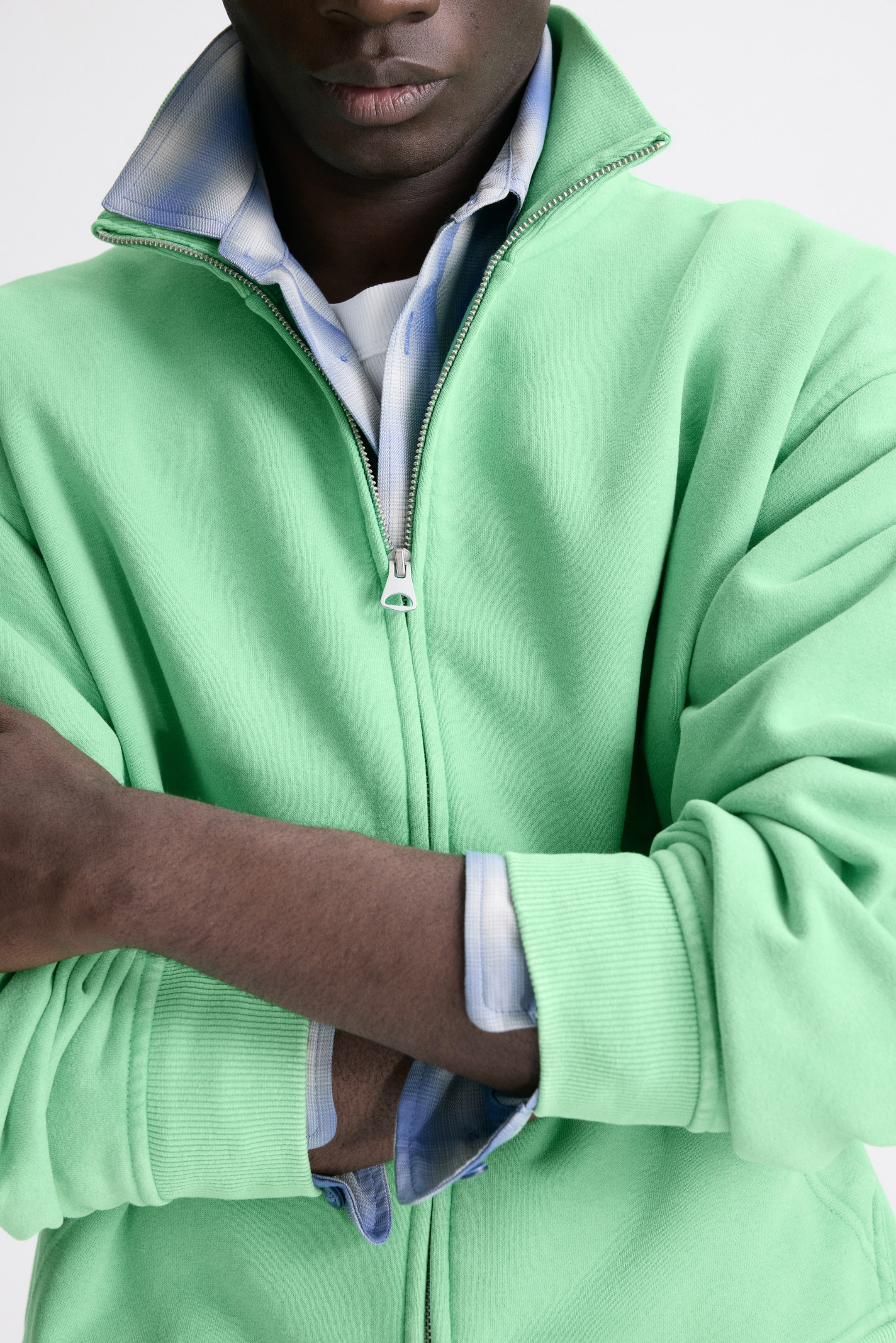 Grotere afbeelding bekijken: Boxy vest - Loose Fit - Bright green - HEREN | H&M NL 2