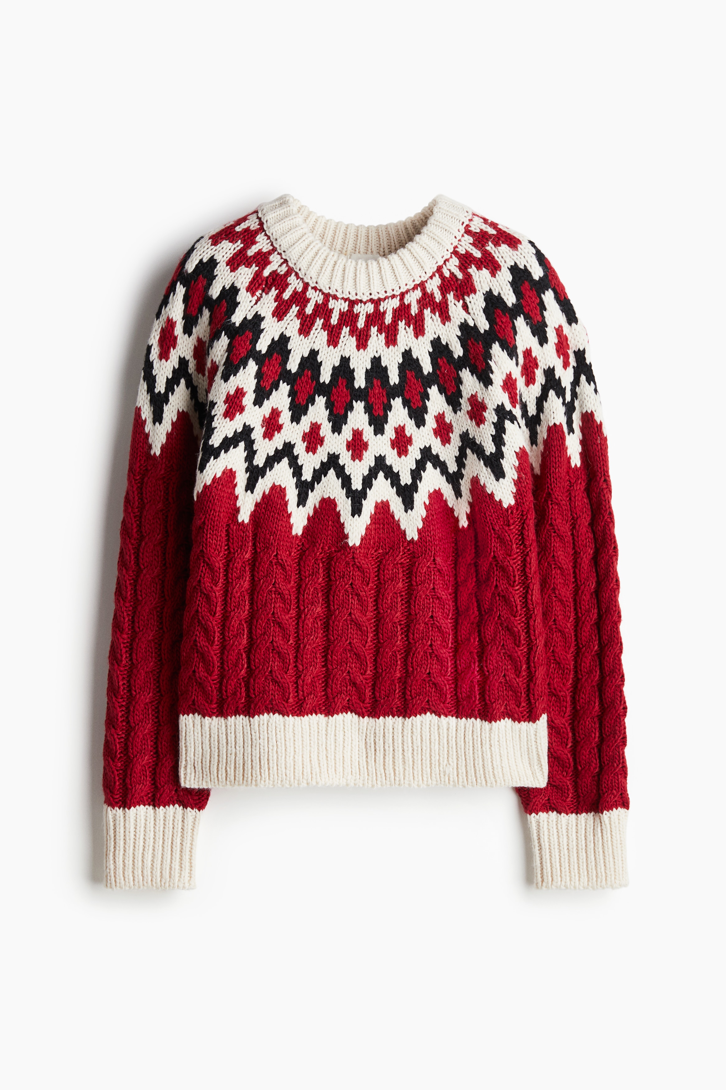 DECEMBERMAY☆ Asymmetric color knit M DECEMBERMAY☆ Asymmetric color knit M