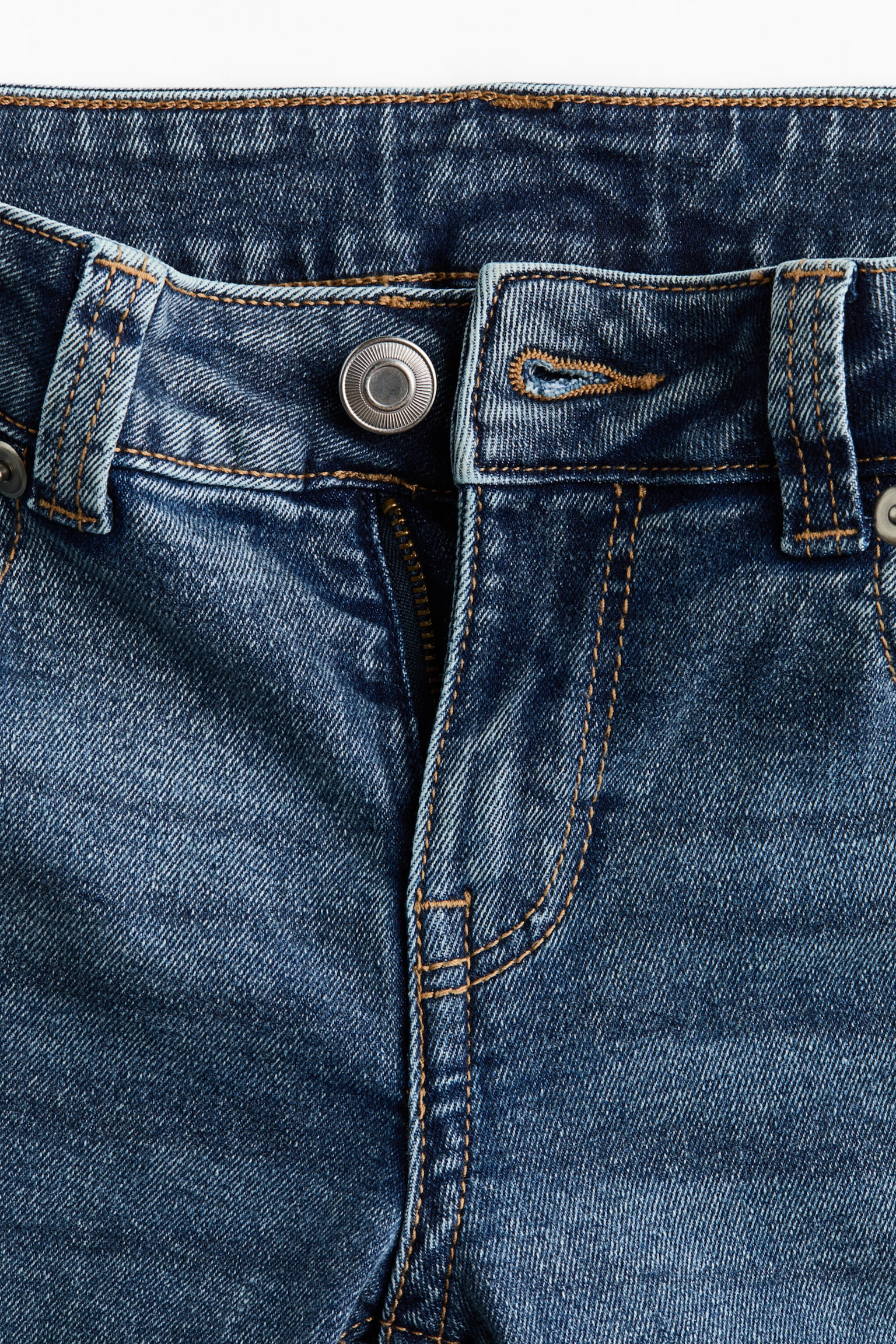 Flared Low Jeans - Denim blue/Denim blue/Tmavý denim blue - 6