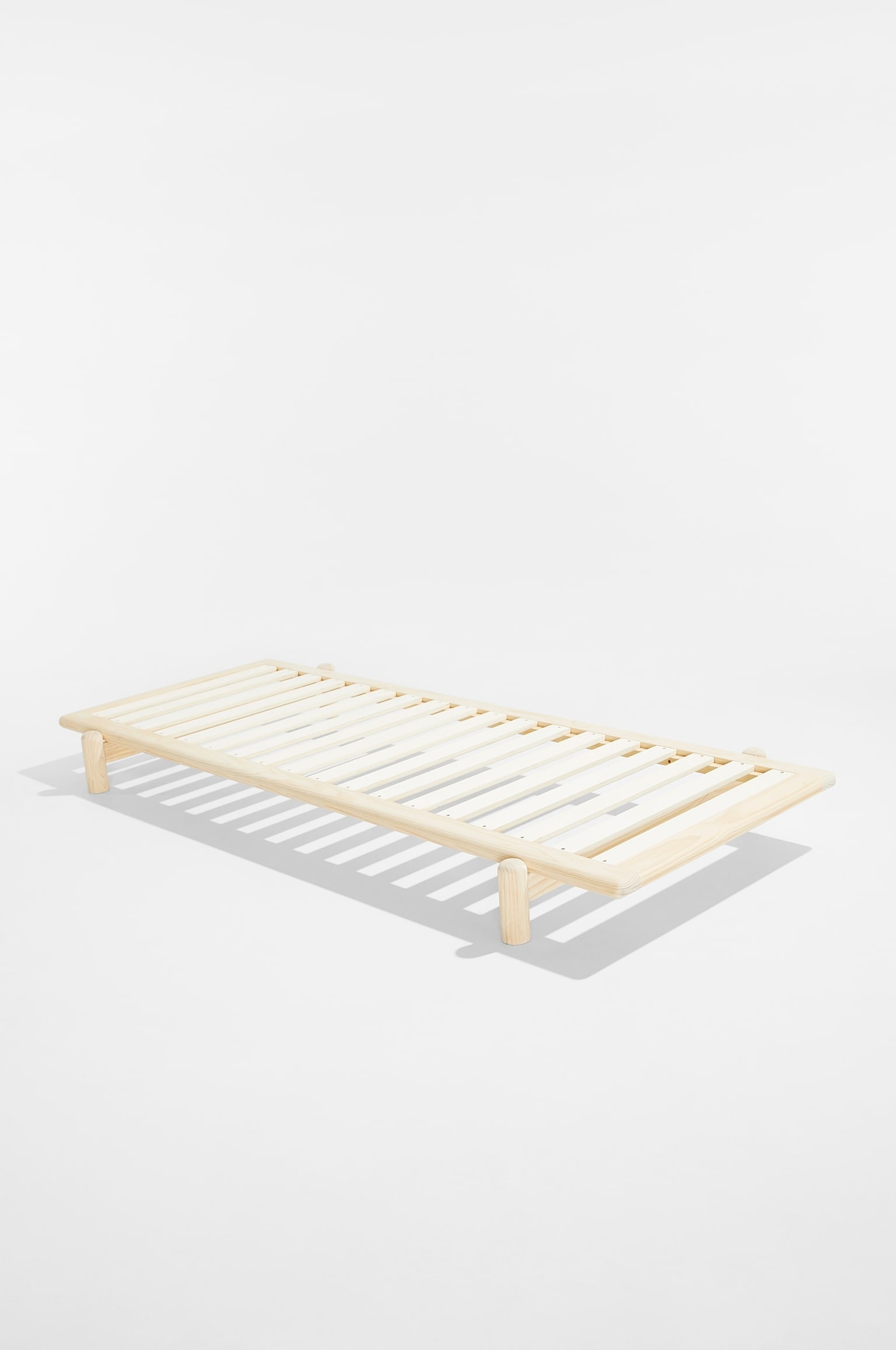 Julie Grenen Daybed - Wit Gezeept/Walnoot - 4