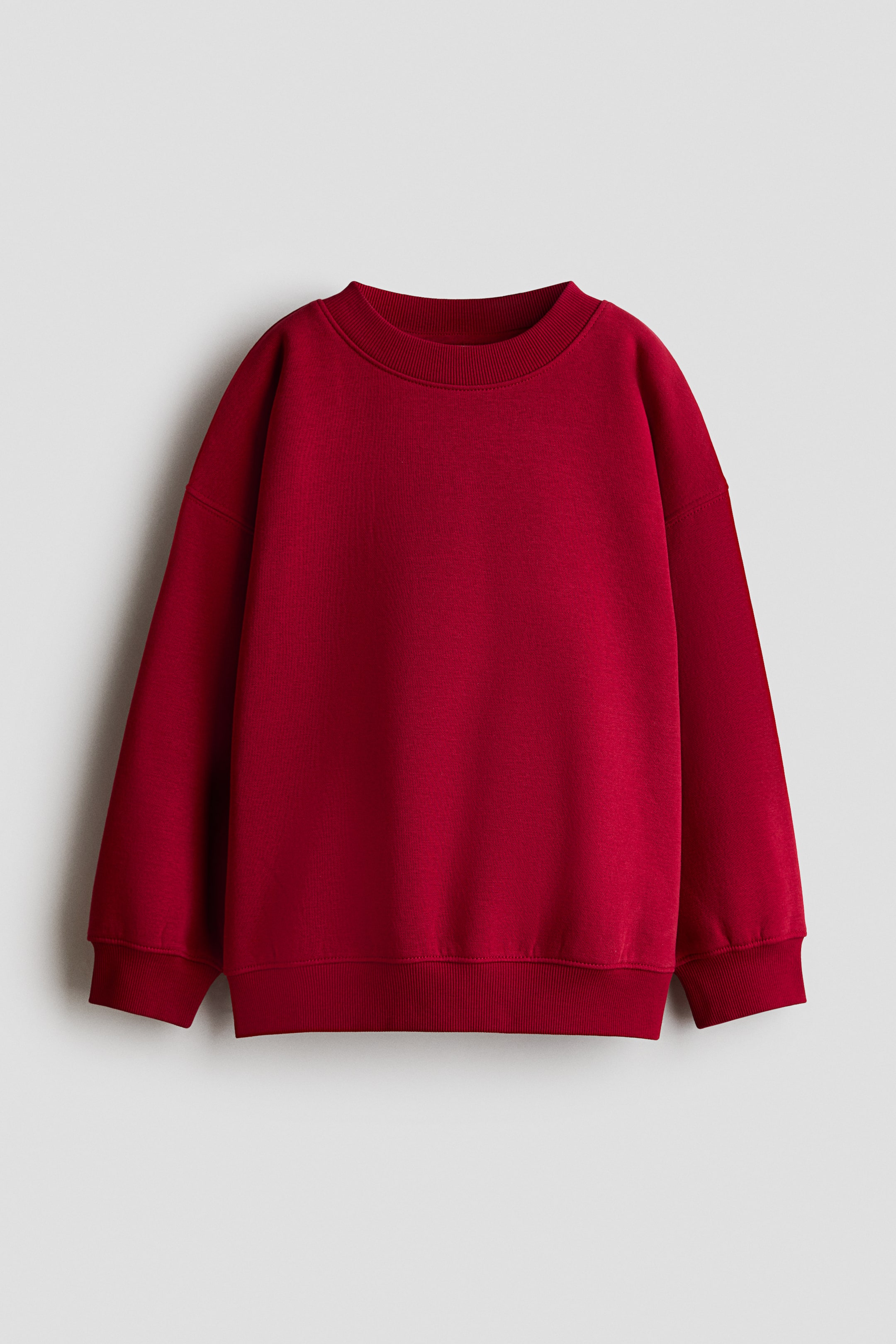 查看大圖: 刷毛內裡運動衫 - Red - Kids | H&M HK 1
